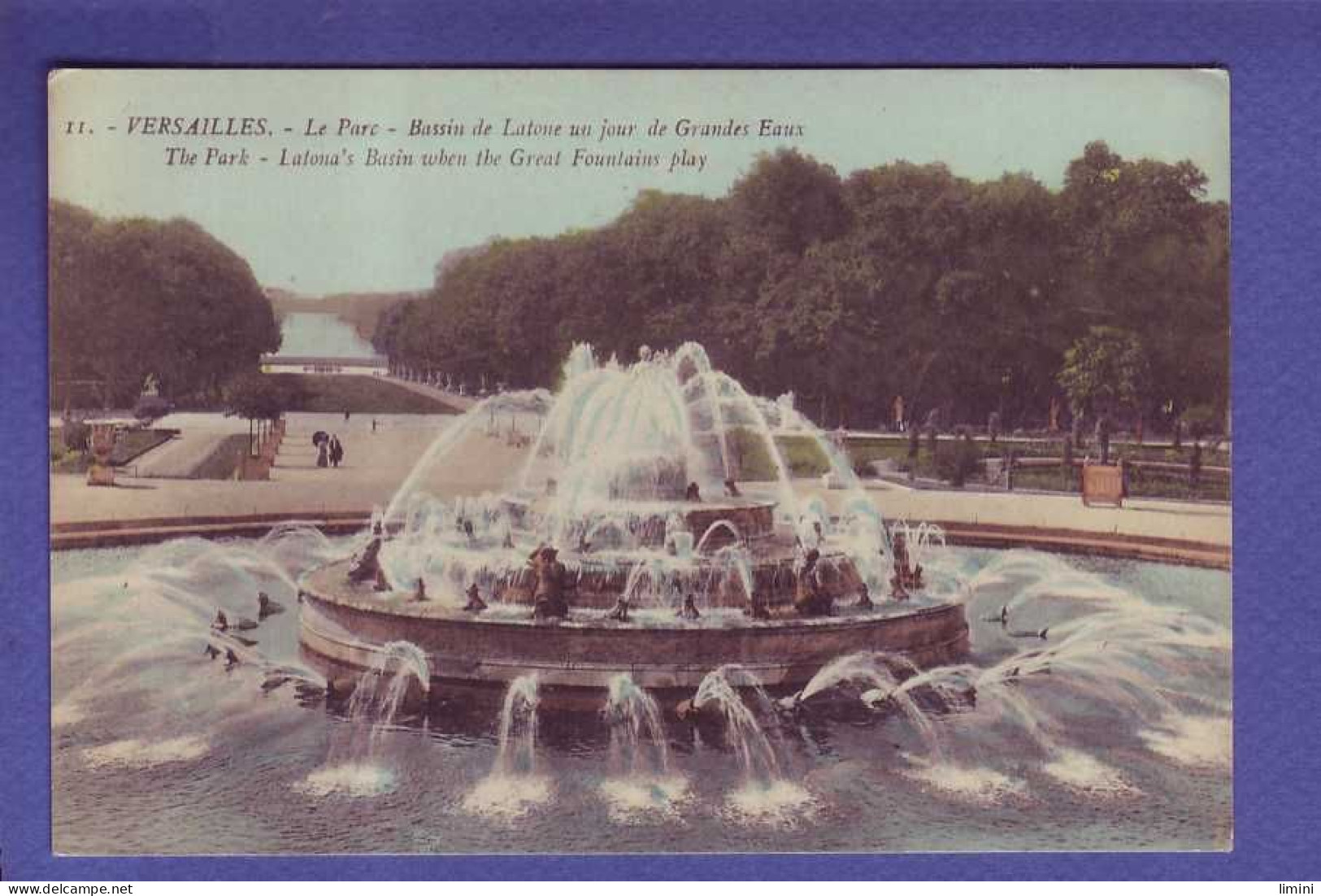 78 - VERSAILLES - BASSIN De LATONE - COLORISÉE - - Versailles