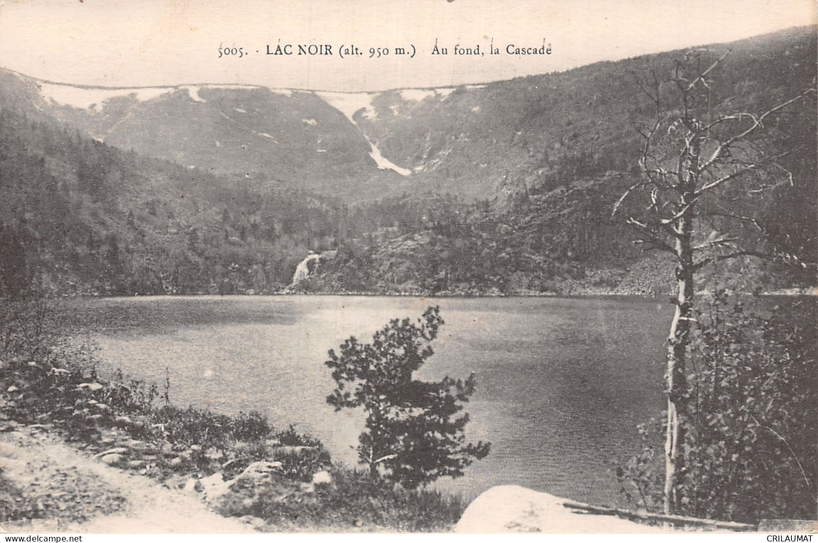 88-LE LAC NOIR-N°5137-F/0127 - Other & Unclassified