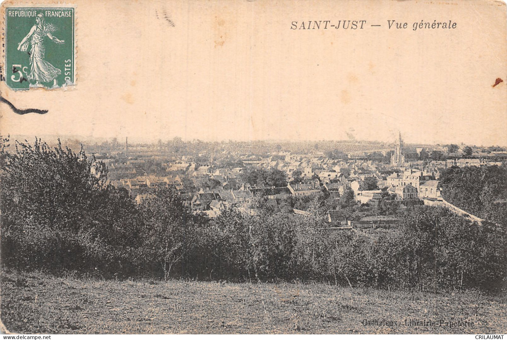 60-SAINT JUST-N°5137-F/0017 - Saint Just En Chaussee