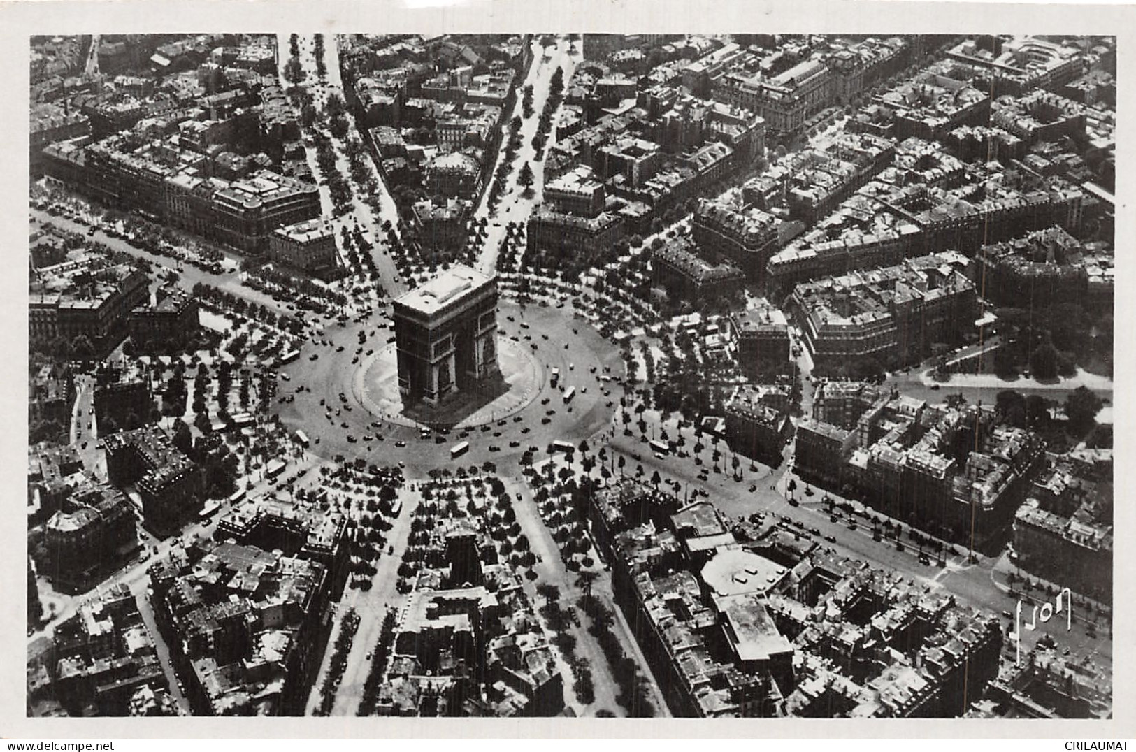 75-PARIS ARC DE TRIOMPHE-N°5137-F/0011 - Triumphbogen