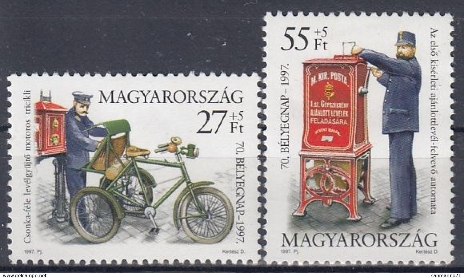 HUNGARY 4468-4469,unused - Correo Postal