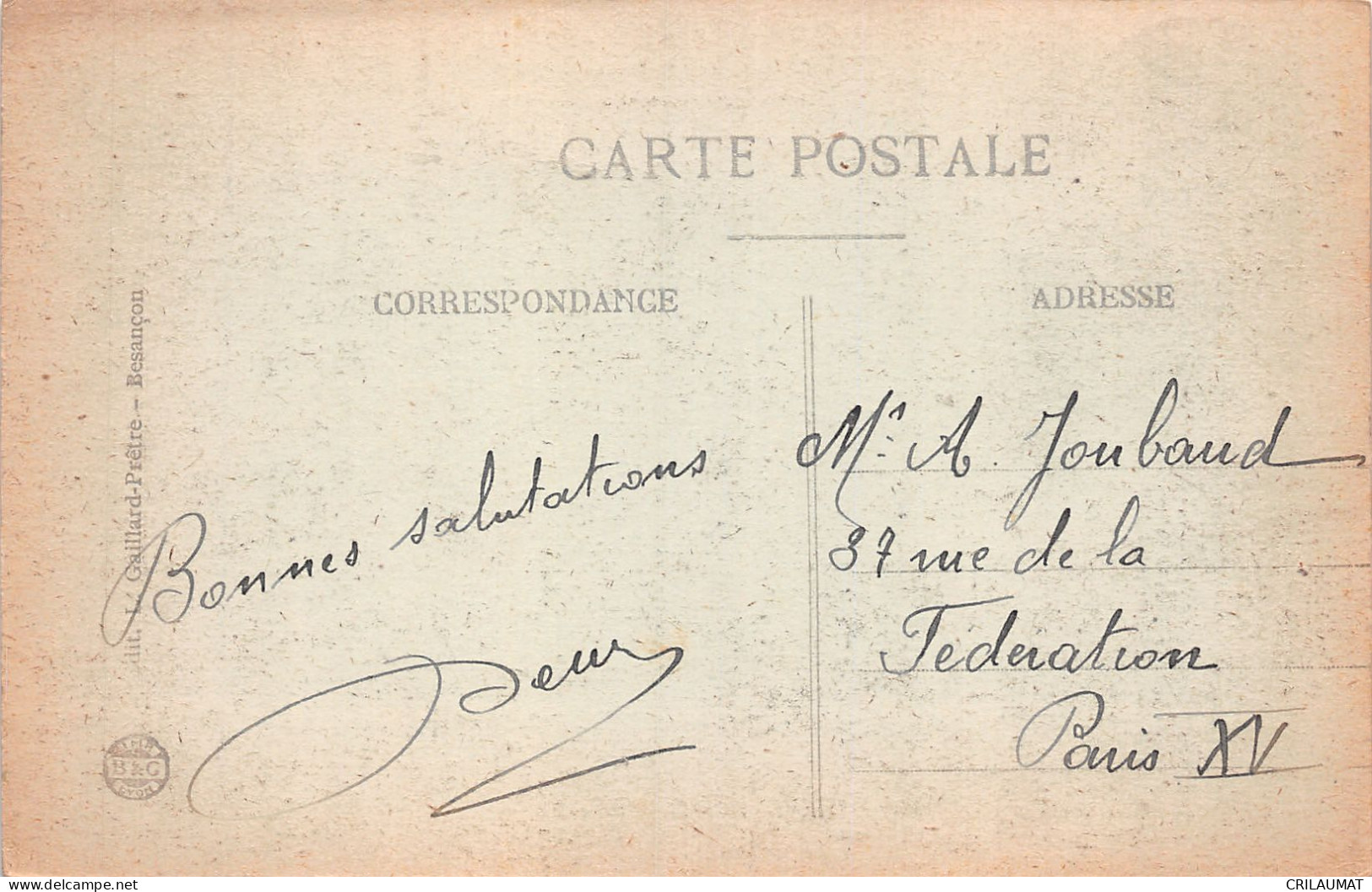 25-BASSINS DU DOUBS-N°5137-D/0165 - Andere & Zonder Classificatie