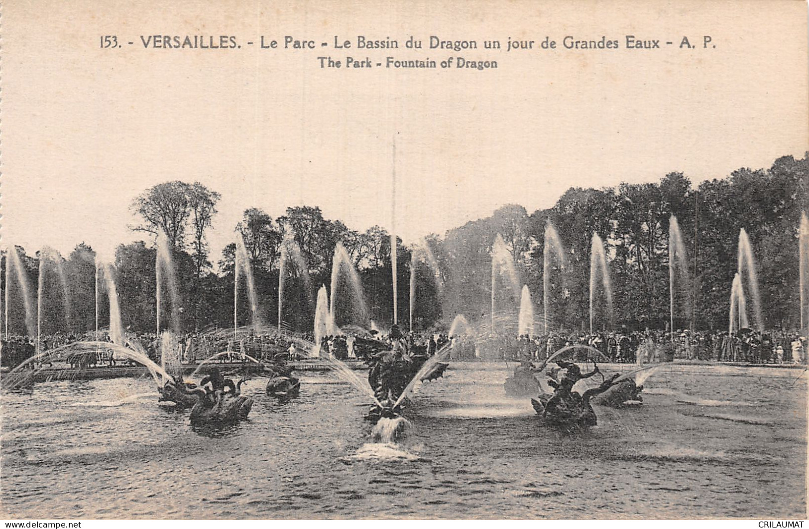 78-VERSAILLES LE PARC-N°5137-D/0135 - Versailles (Château)