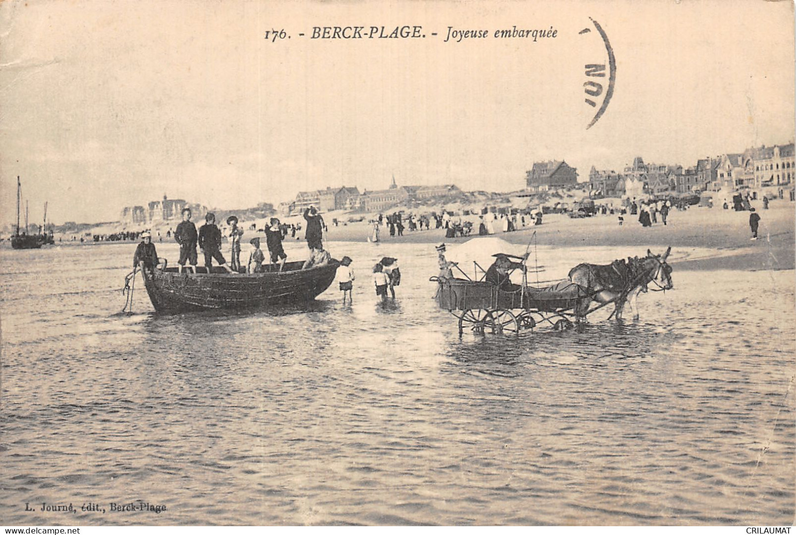 62-BERCK PLAGE-N°5137-D/0087 - Berck