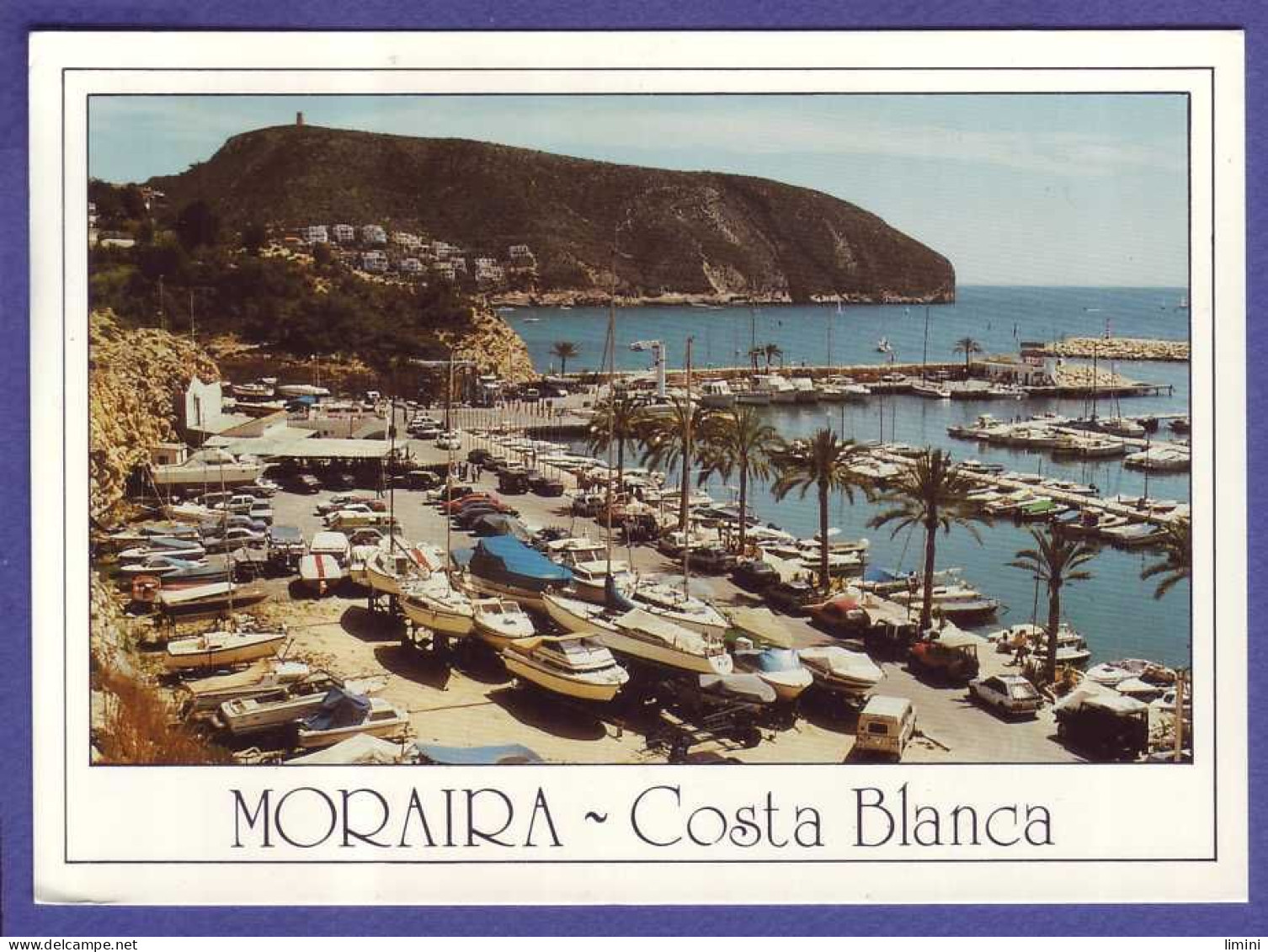 ESPAGNE - ALICANTE - MORAIRA - VUE DU PORT -  - Alicante