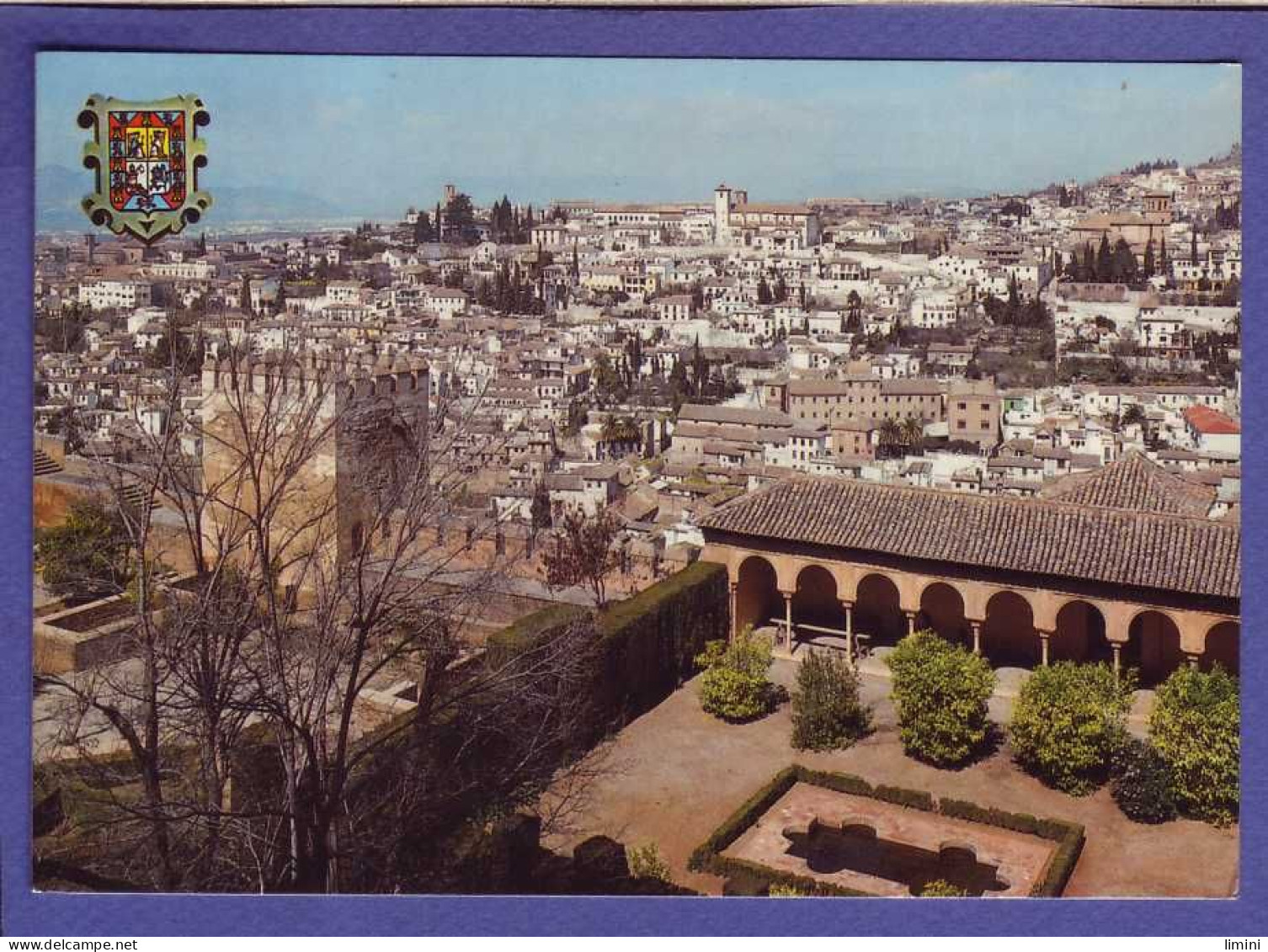 ESPAGNE - GRENADE - ALHAMBRA - COUR De La MACHUCA ET LALBAICIN - - Granada