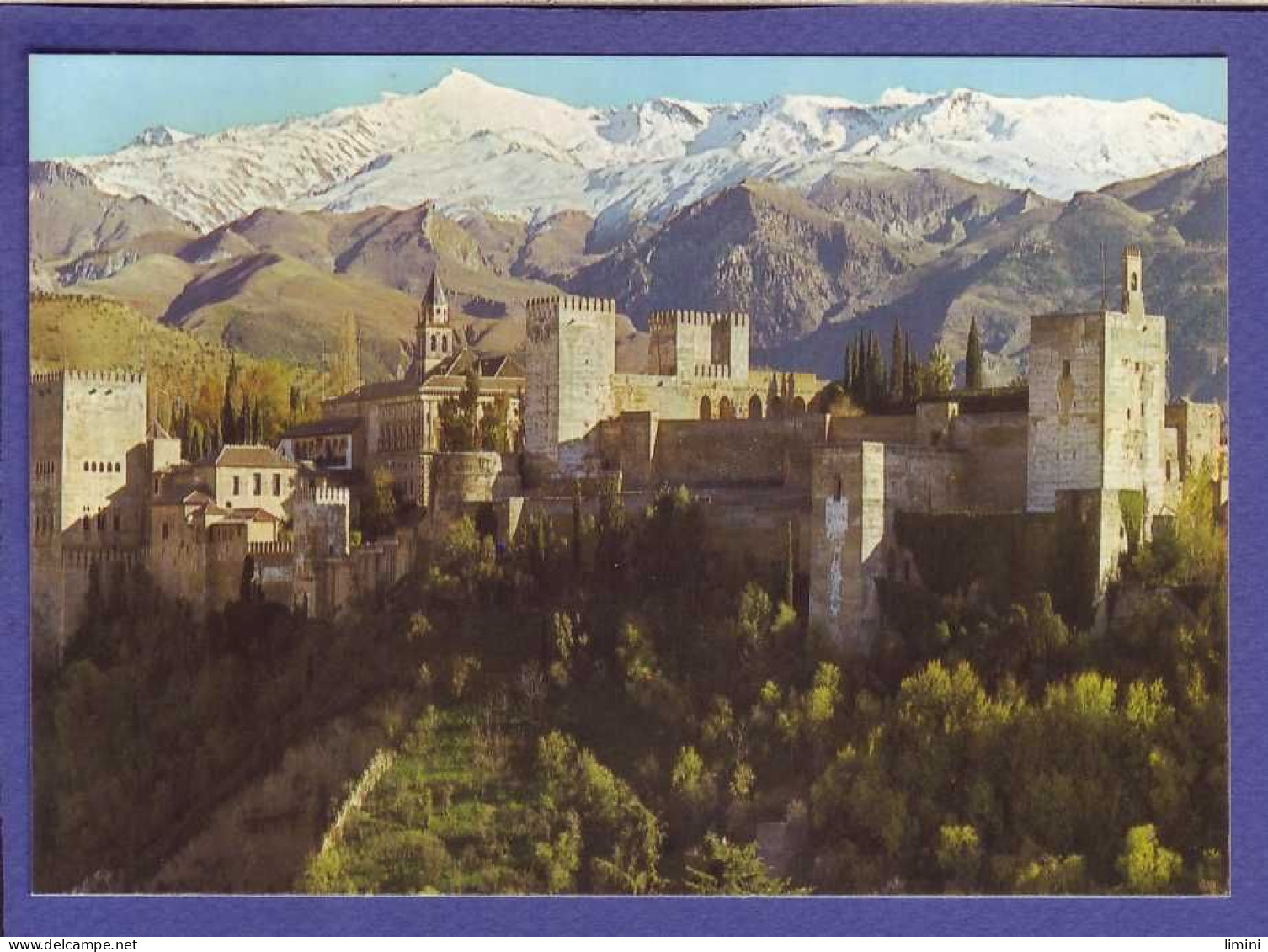 ESPAGNE - GRENADE - ALHAMBRA Et SIERRA NEVADA ENNEIGE -  - Granada