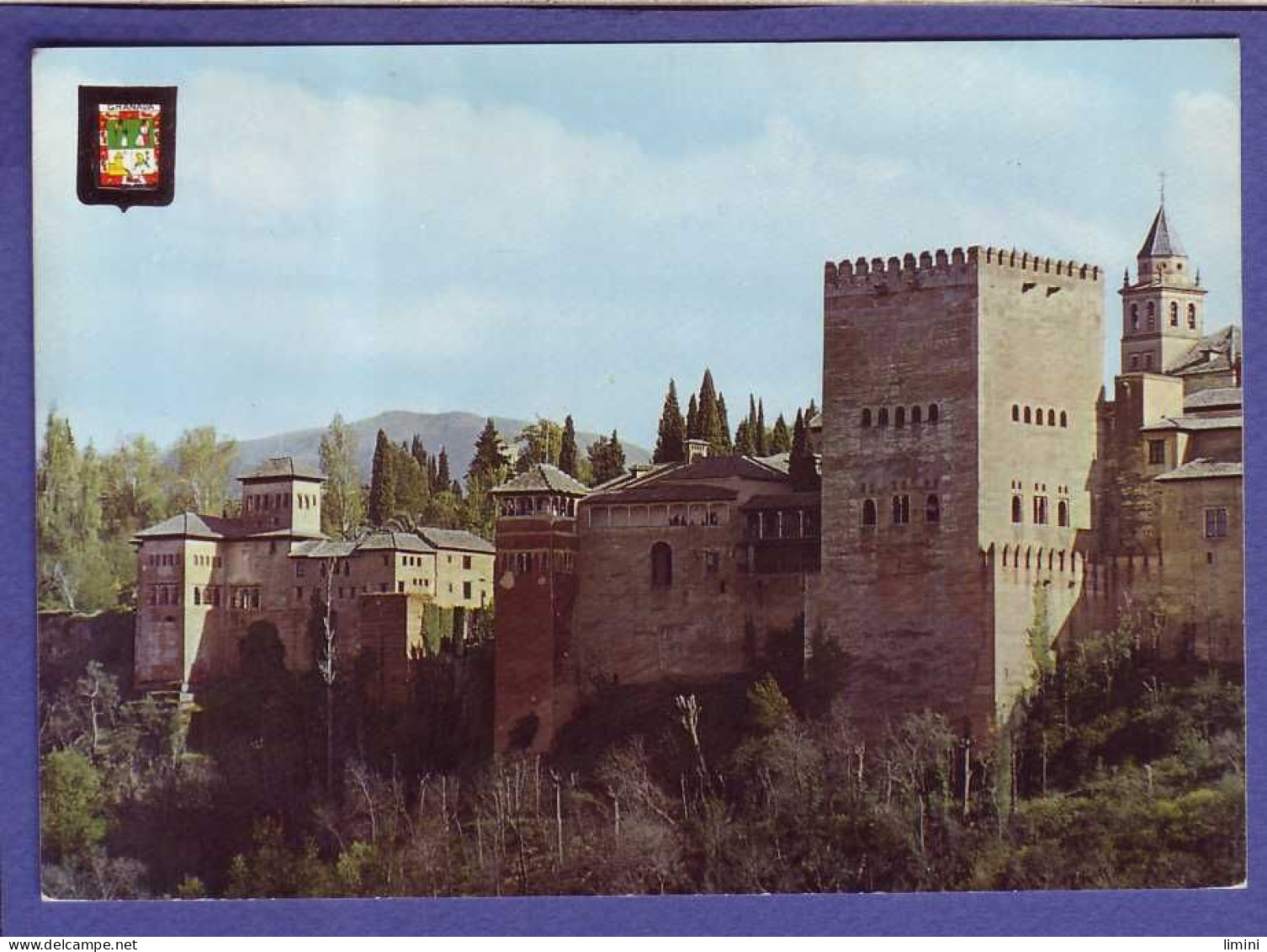 ESPAGNE - GRENADE - ALHAMBRA - VUE PARTIEL -  - Granada