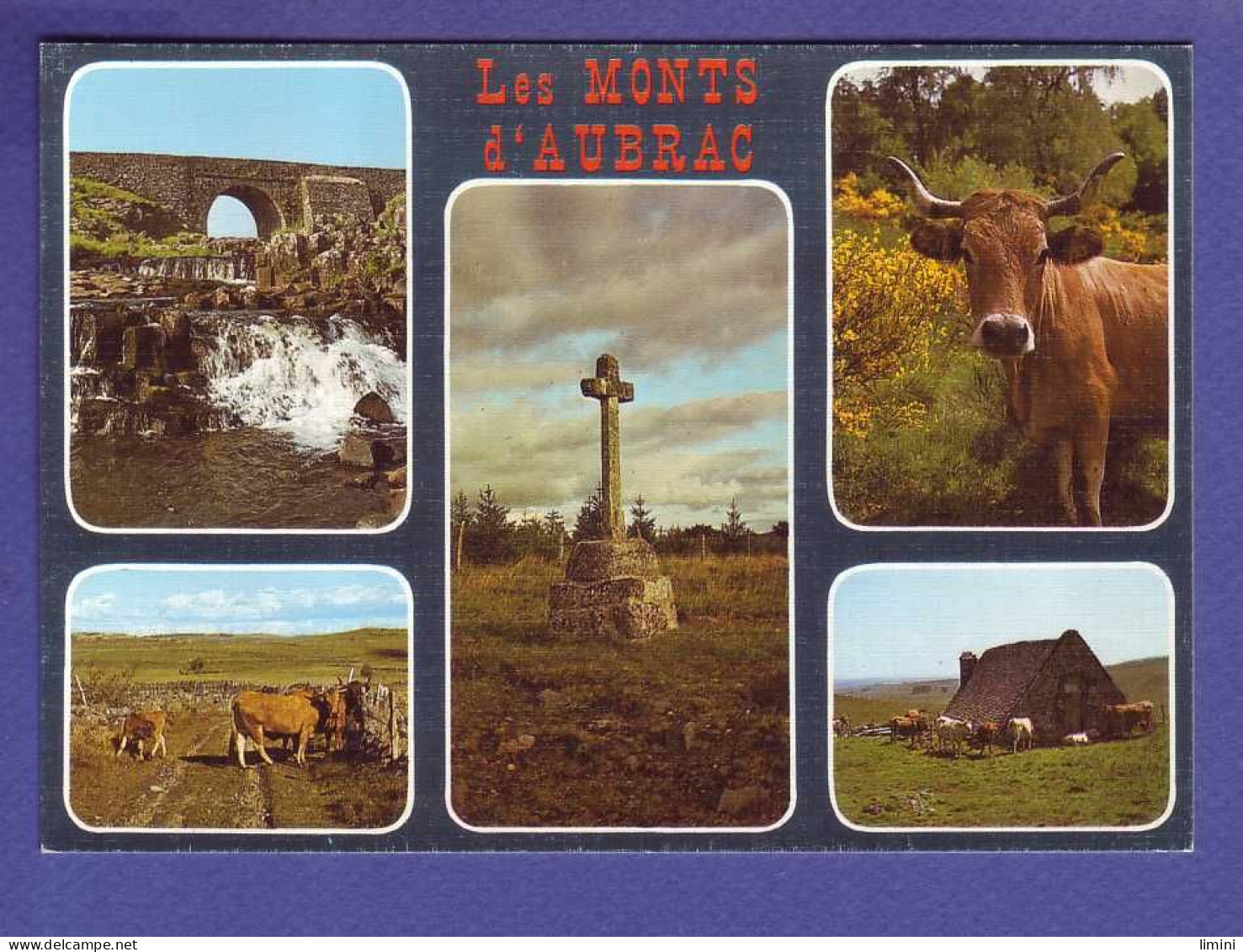 47 - LOZERE - LES MONTS DAUBRAC - MULTIVUES - - Aumont Aubrac