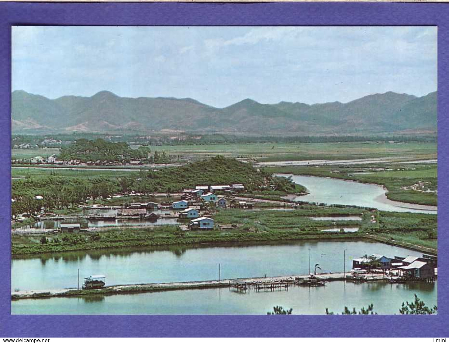 HONG KONG - THE SHUMCHUN RIVER FROM HILL AT LUKMACHOW -  - China (Hong Kong)