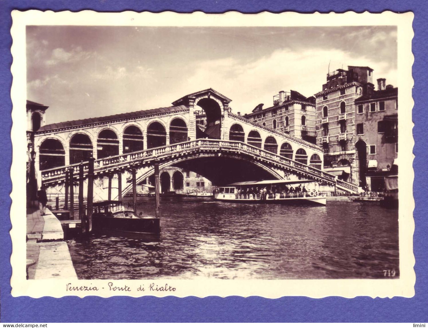 ITALIE - VENEZIA - PONT Du RIALTO - ANIMÉE -  - Venezia (Venice)