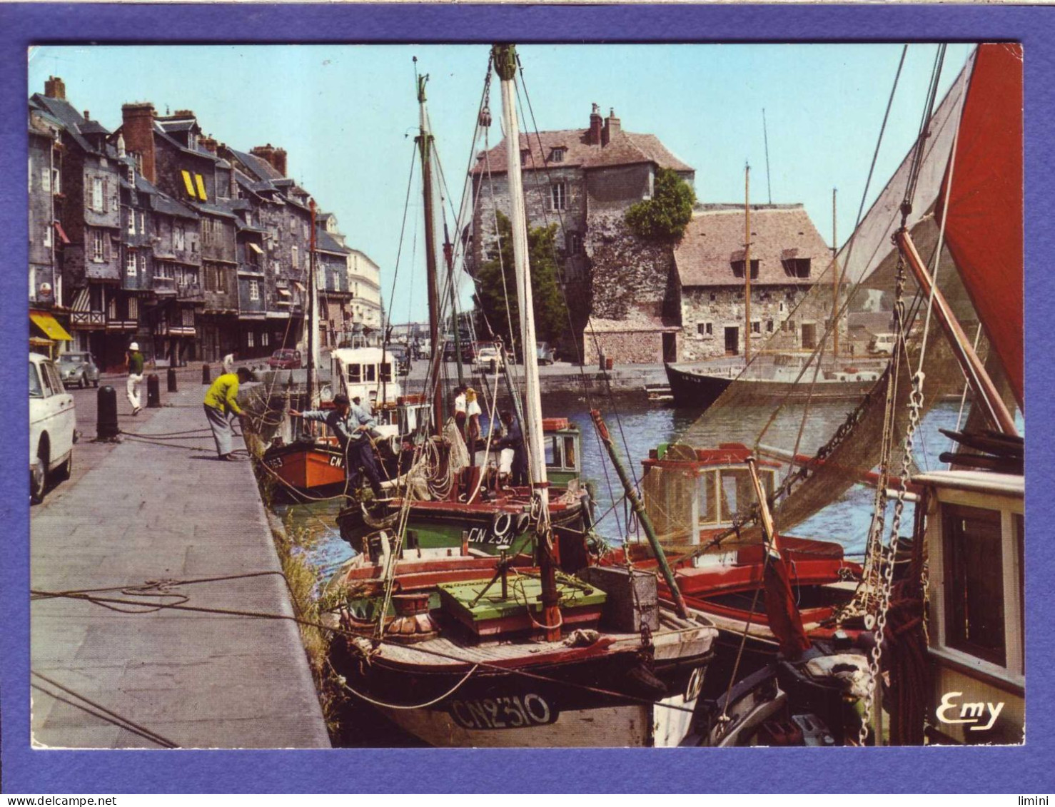 14 -HONFLEUR - QUAI SAINTE CATHERINE - ANIMÉE - - Honfleur