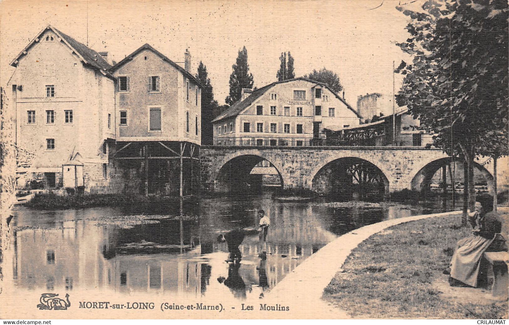 77-MORET SUR LOING-N°5137-H/0327 - Moret Sur Loing