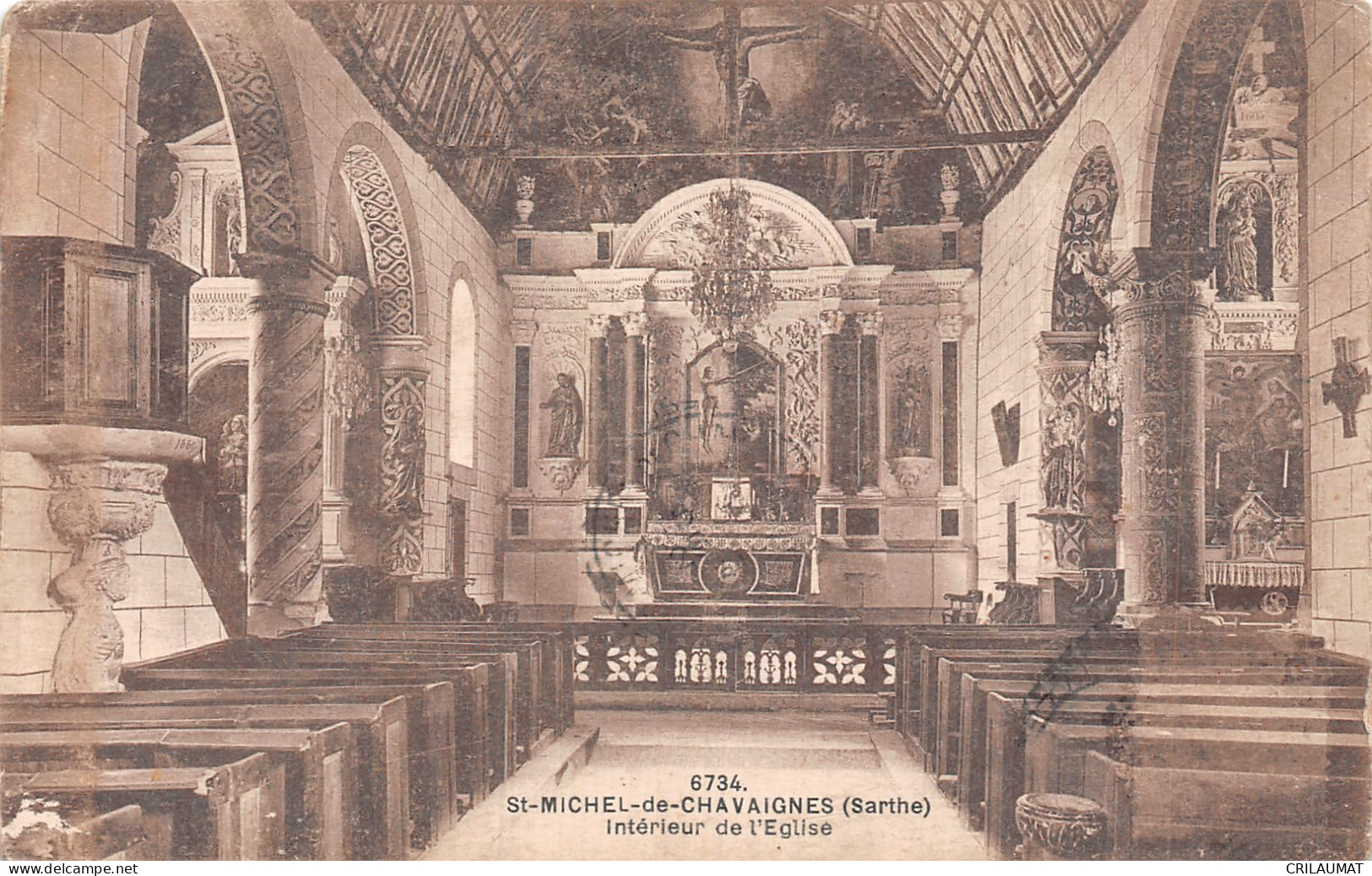 72-SAINT MICHEL DE CHAVAIGNES-N°5137-H/0013 - Altri & Non Classificati