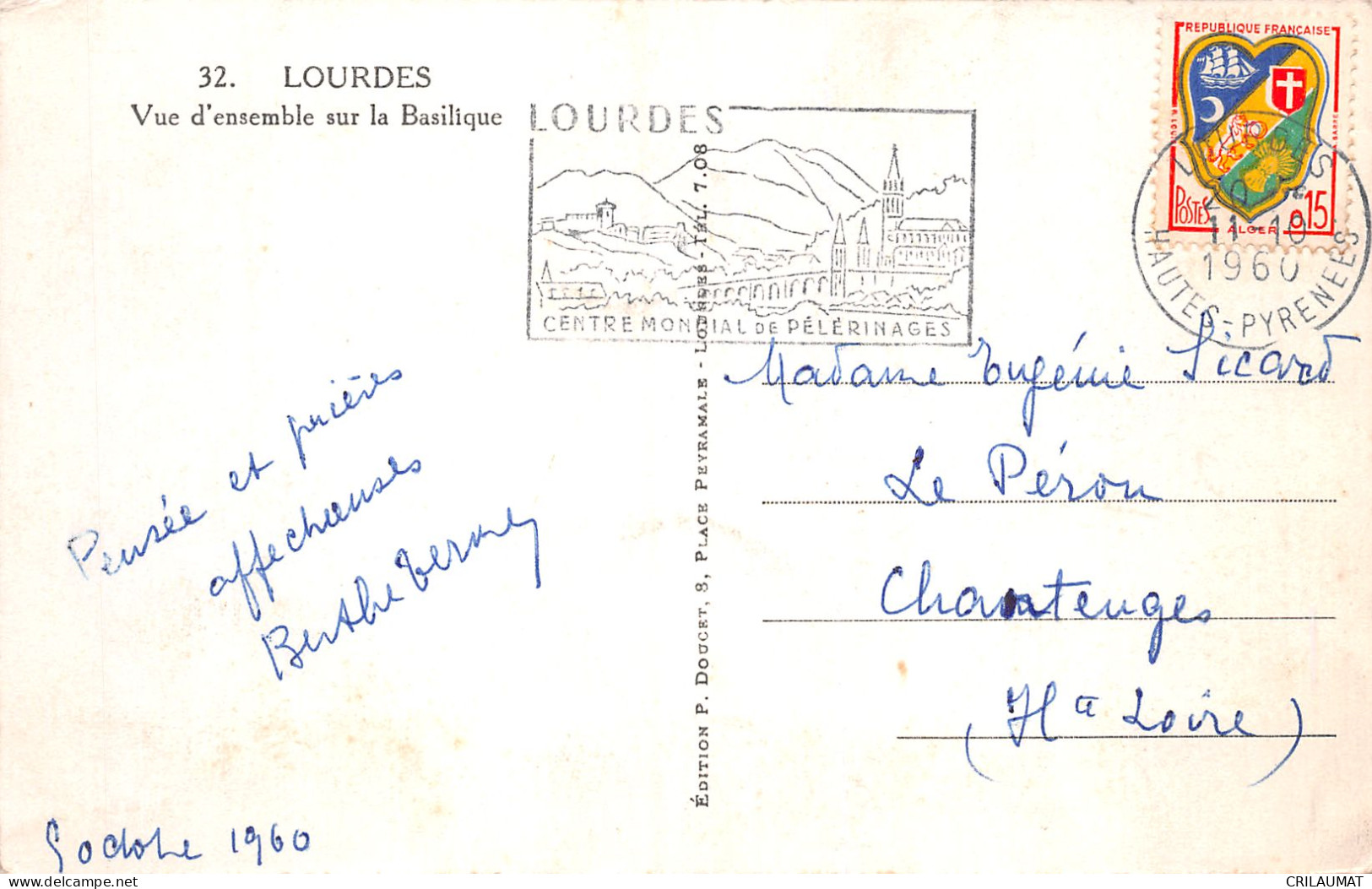 65-LOURDES-N°5137-G/0351 - Lourdes