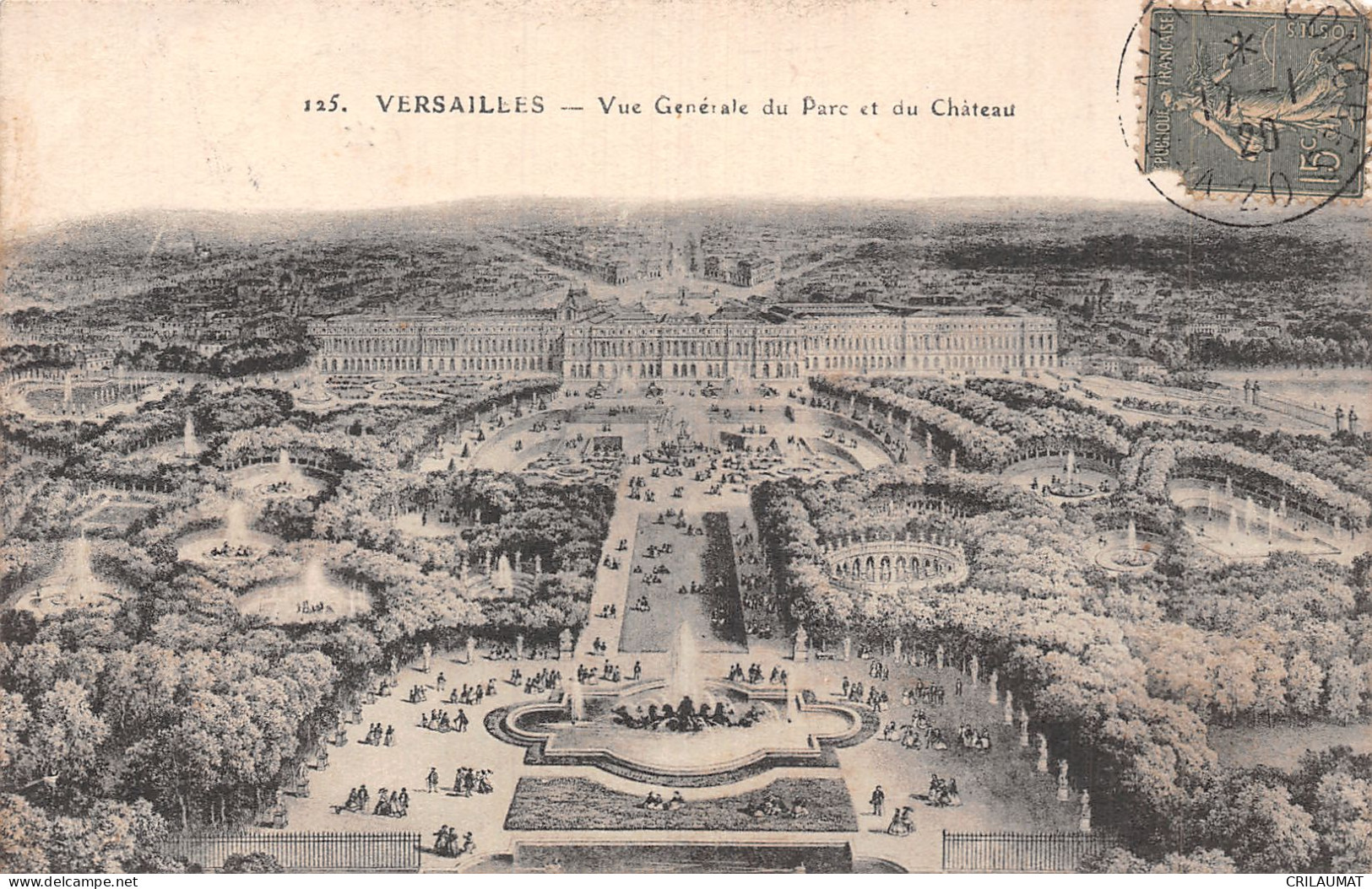 78-VERSAILLES LE CHÂTEAU-N°5137-G/0329 - Versailles (Kasteel)