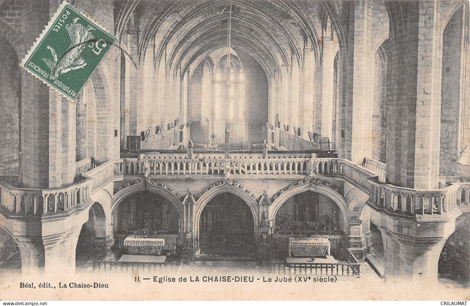 43-LA CHAISE DIEU-N°5137-G/0319 - La Chaise Dieu