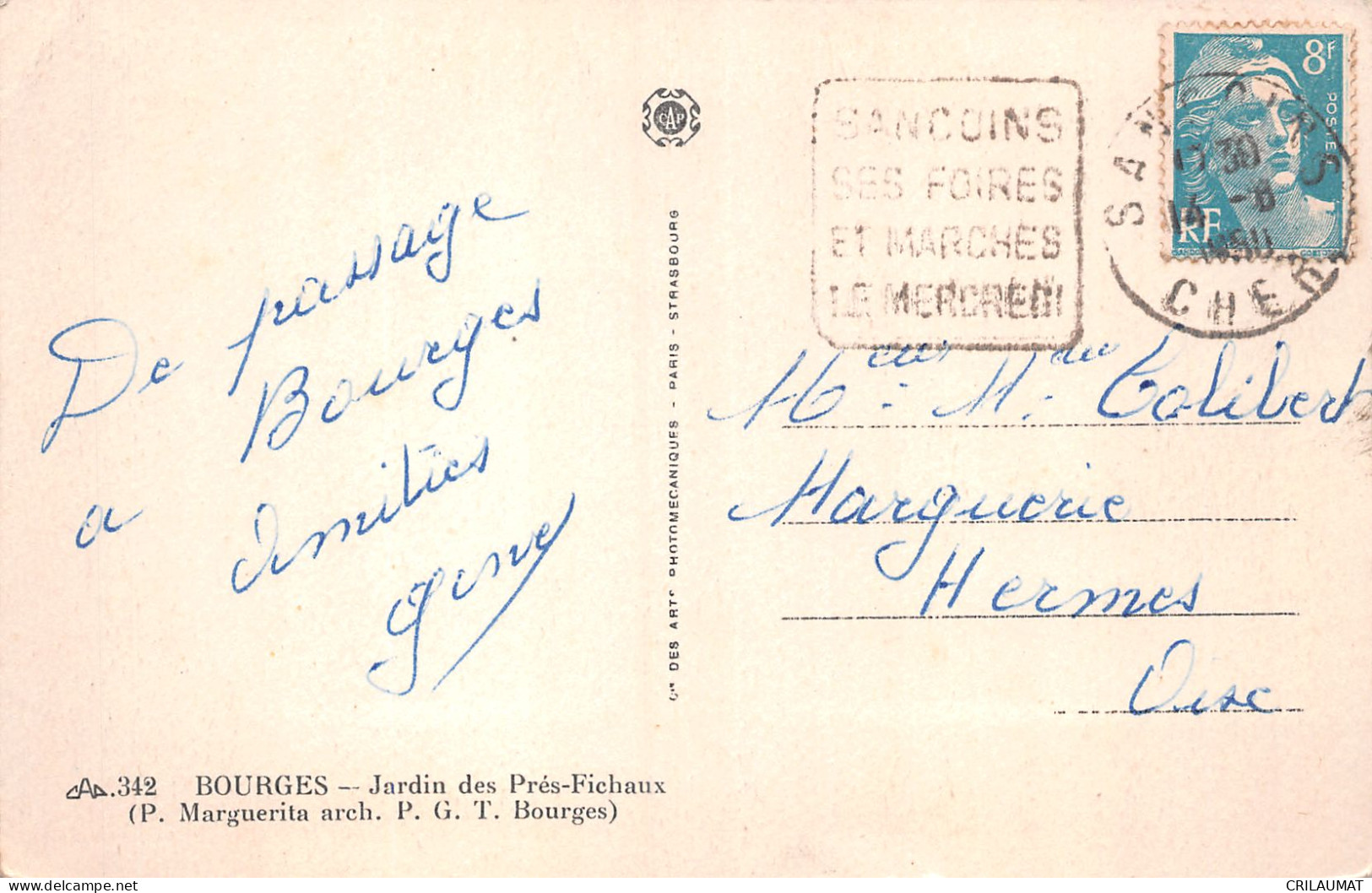 18-BOURGES-N°5137-G/0281 - Bourges