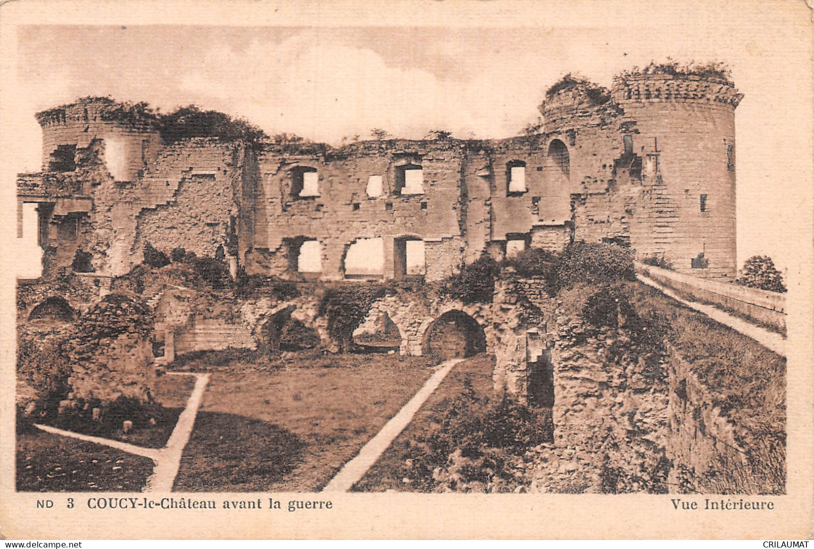 02-COUCY LE CHATEAU-N°5137-G/0181 - Other & Unclassified