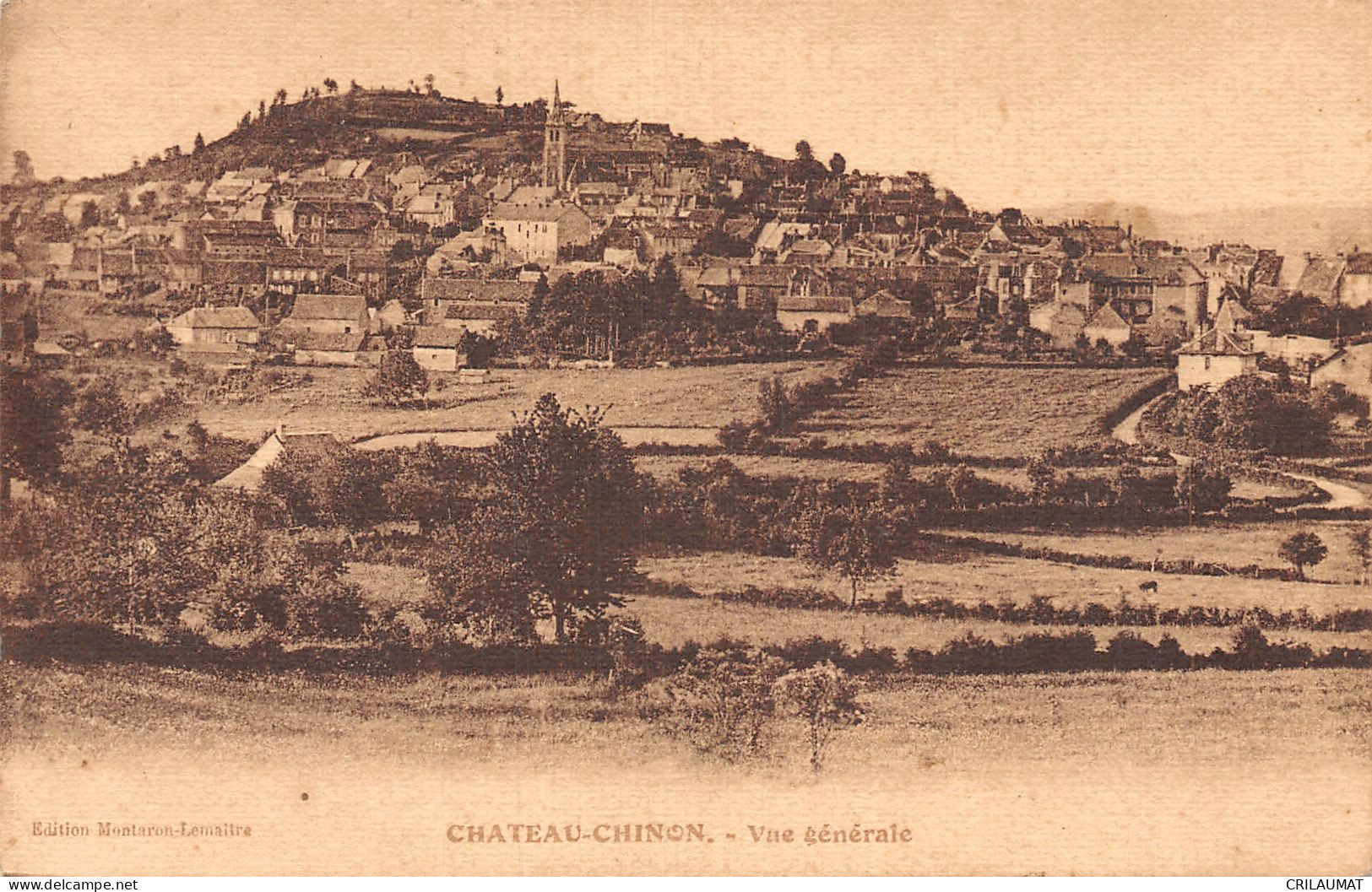 58-CHATEAU CHINON-N°5137-G/0079 - Other & Unclassified