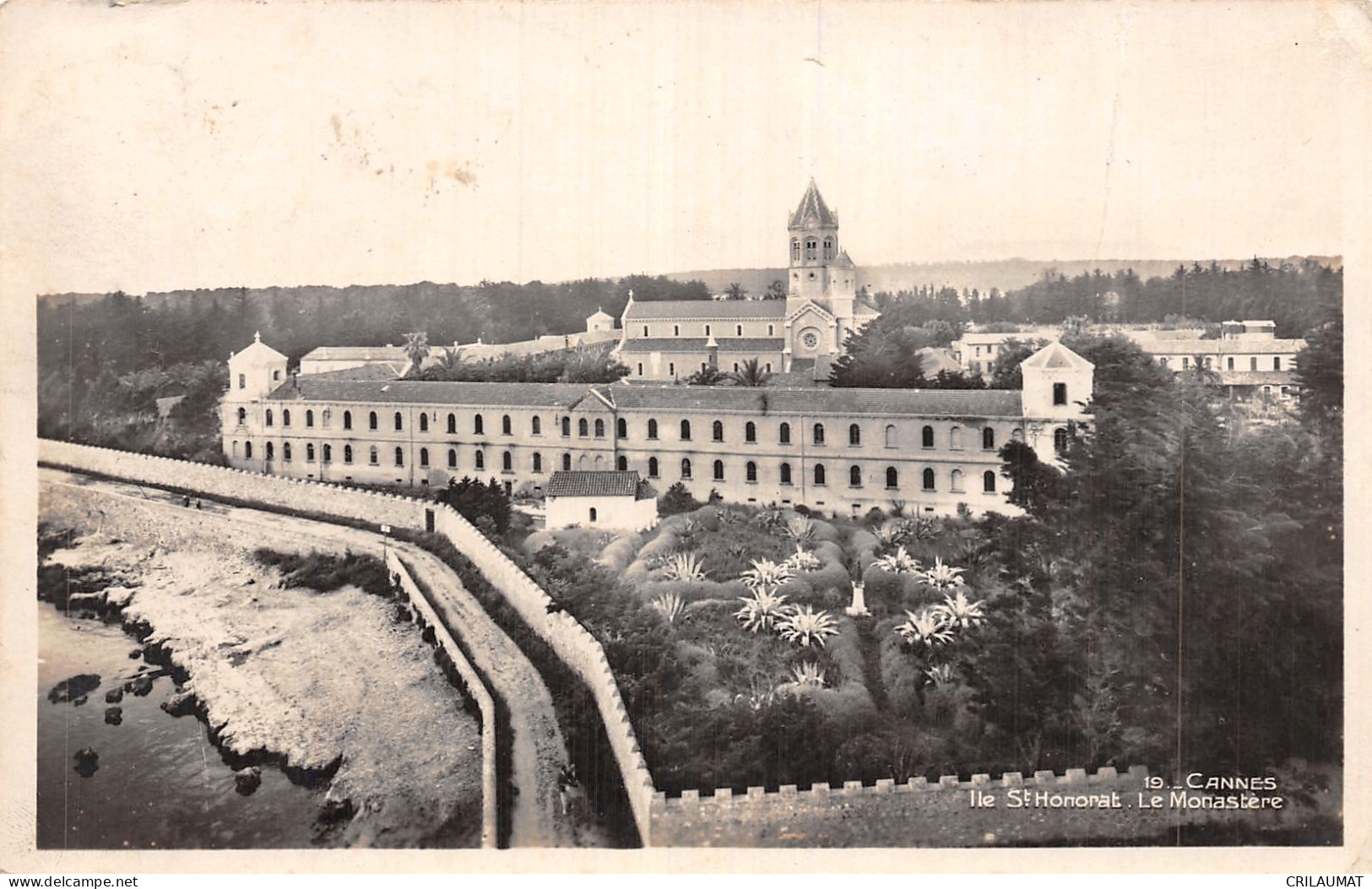 06-ILE SAINT HONORAT LE MONASTERE-N°5137-F/0261 - Autres & Non Classés