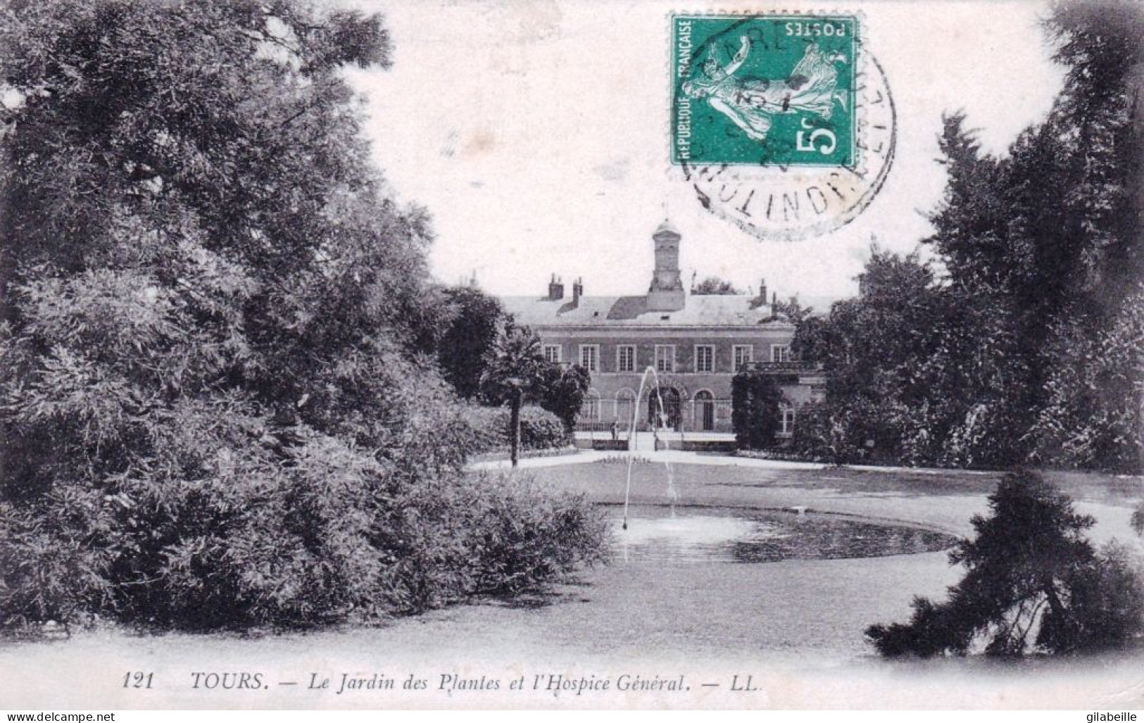 37 - Indre Et Loire - TOURS - Le Jardin Des Plantes Et L Hospice General - Tours