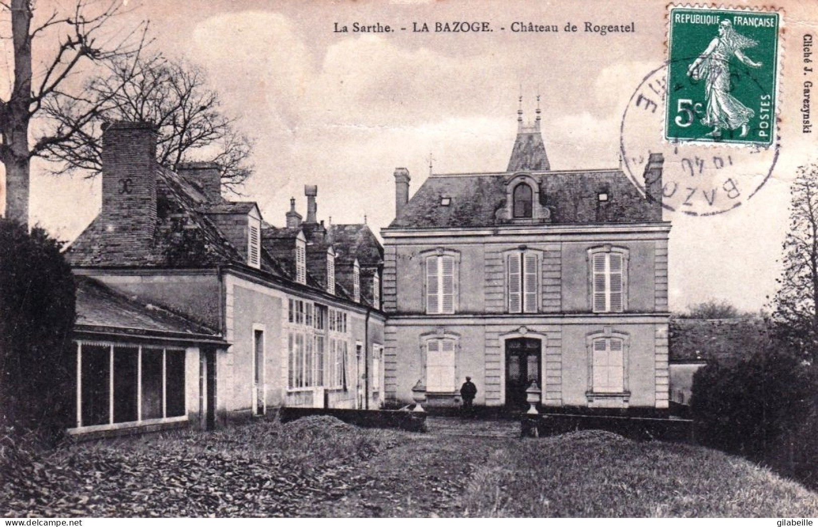 72 - Sarthe -  LA BAZOGE - Chateau De Rogeatel - Autres & Non Classés