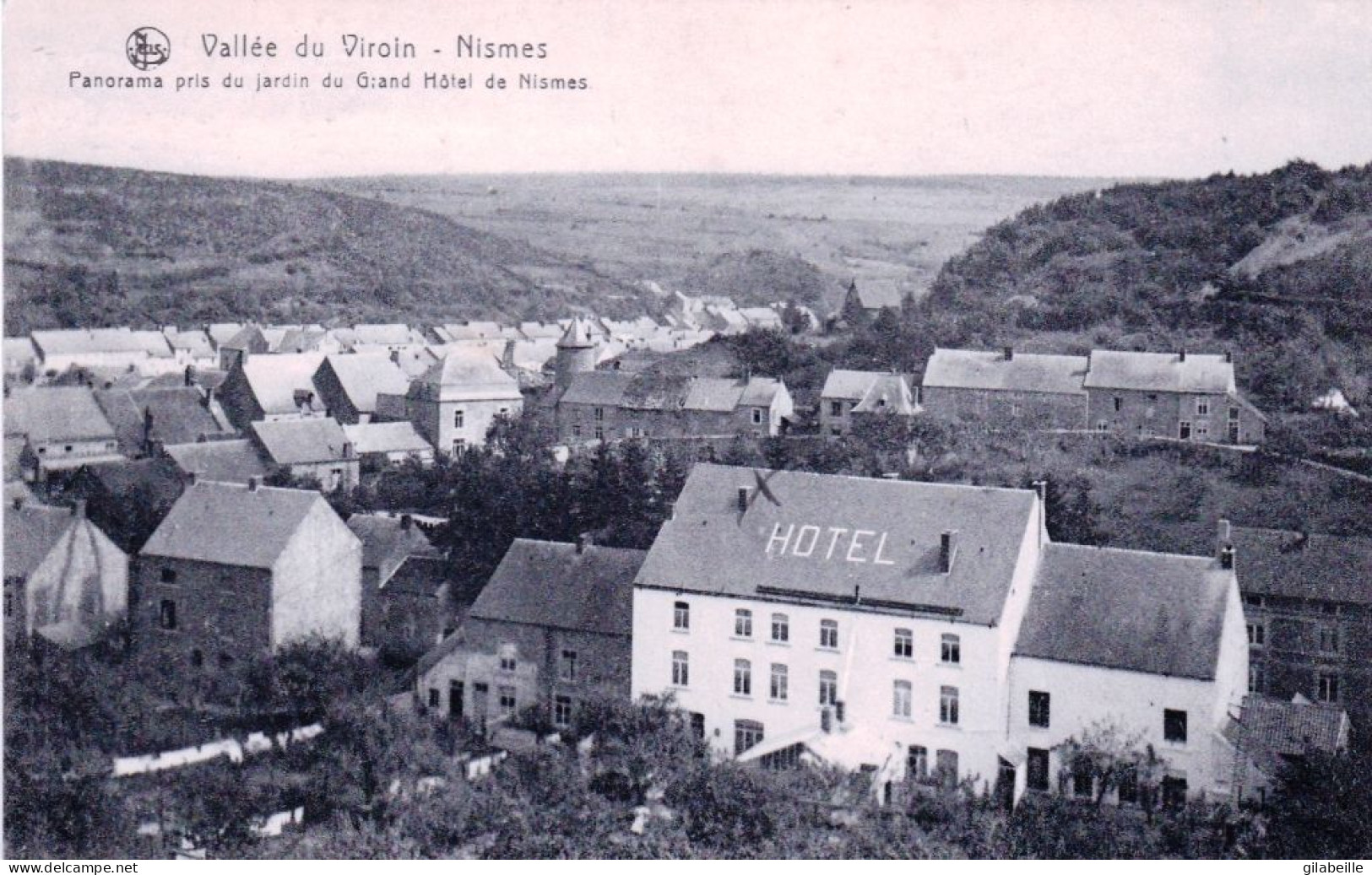 NISMES - NIME  ( Viroinval )  Panorama Pris Du Jardin Du Grand Hotel De Nismes - Viroinval