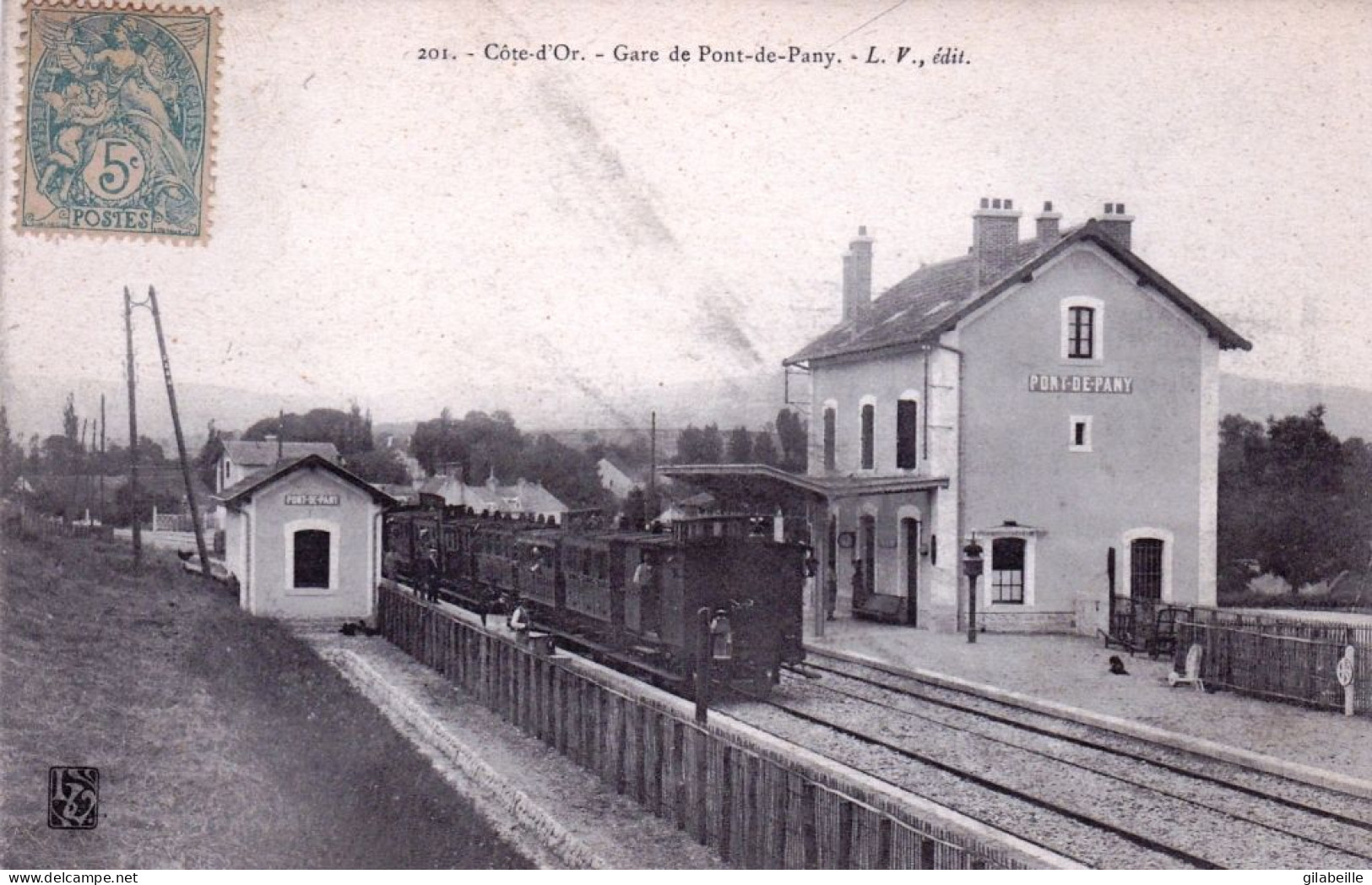 21 - Cote D Or -  Gare De PONT De PANY - Autres & Non Classés