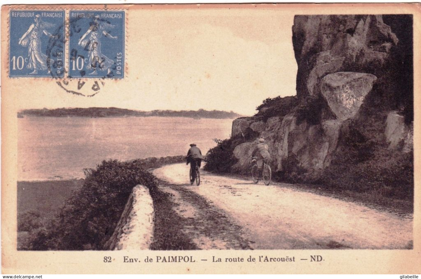 22 - Cotes D Armor -  Environs De PAIMPOL - La Route De L Arcouest - Paimpol