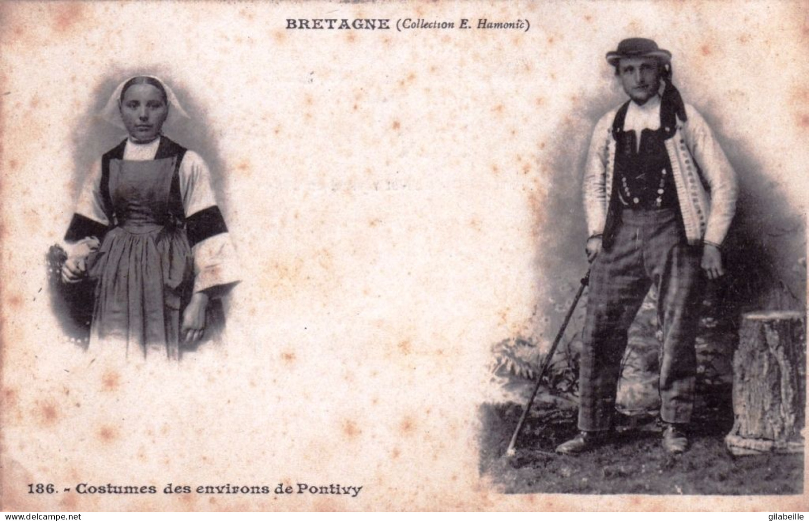 56 - Morbihan -  Costumes Des Environs De PONTIVY - Pontivy