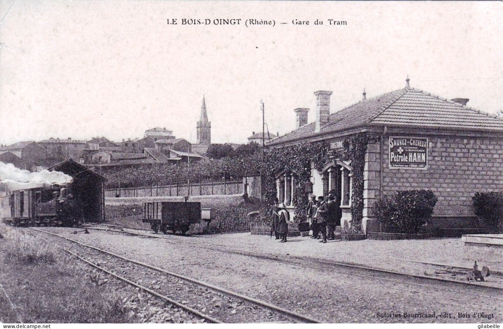 69 - Rhone - LE BOIS D OINGT ( Val D Oingt )  - Gare Du Tramway - Altri & Non Classificati