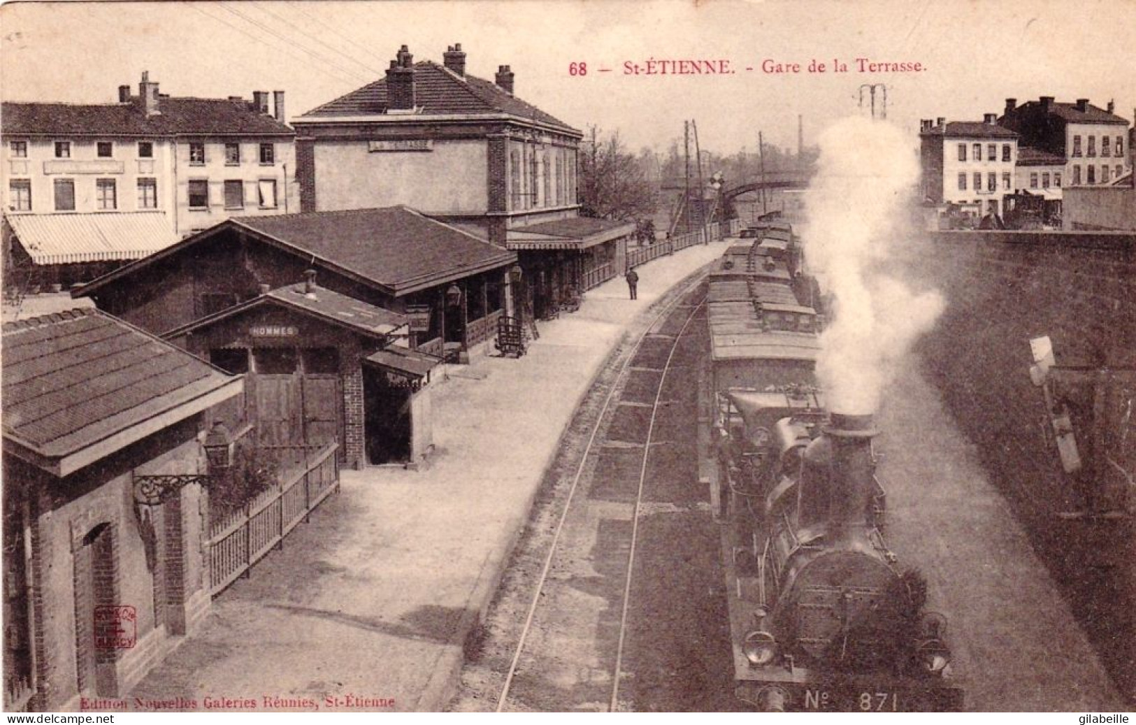 42 - Loire -  SAINT ETIENNE - Gare De La Terrasse - Saint Etienne