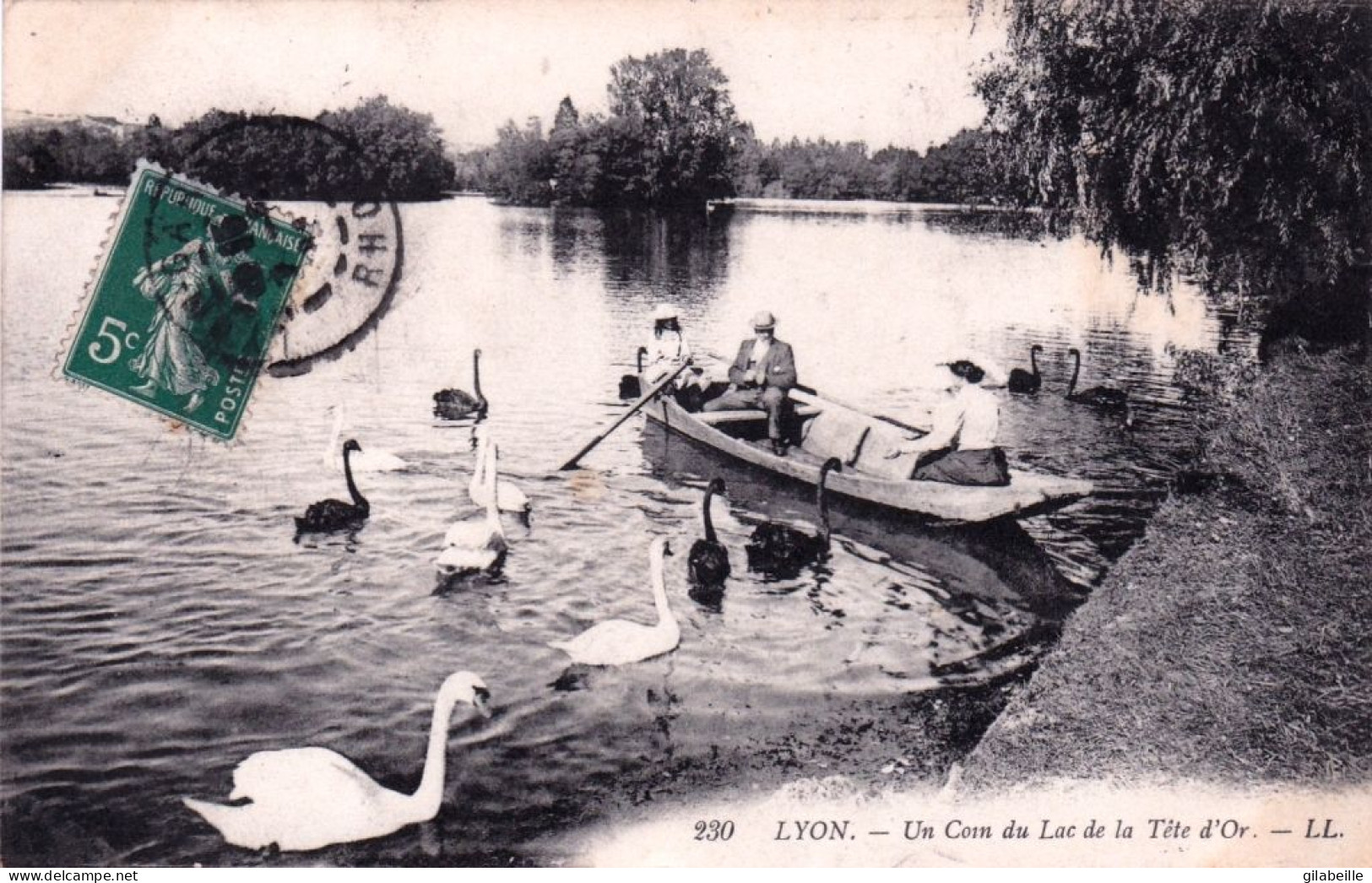 69 - LYON - Un Coin Du Lac De La Tete D Or - Sonstige & Ohne Zuordnung