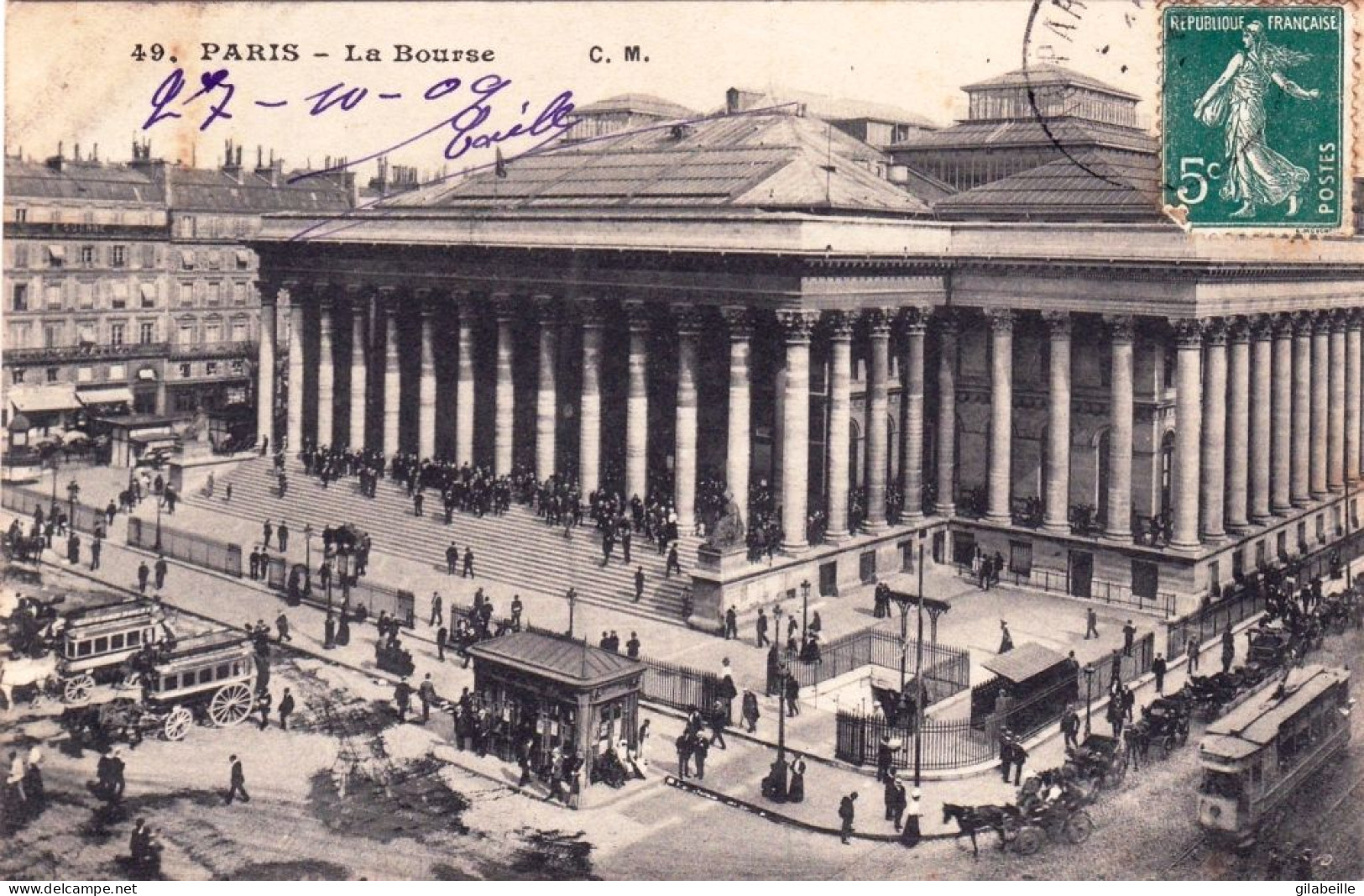 75 - PARIS 02 -  La Bourse  - Paris (02)