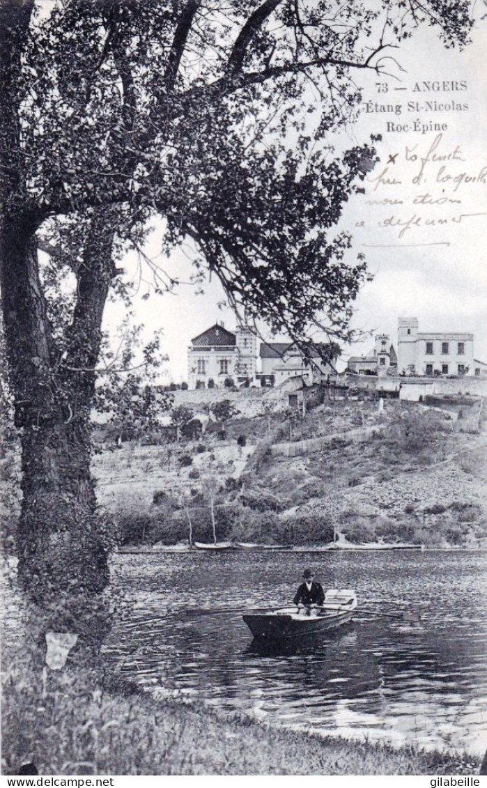 49 - Maine Et Loire -  ANGERS - Etang Saint Nicolas - Roc Epine - Angers