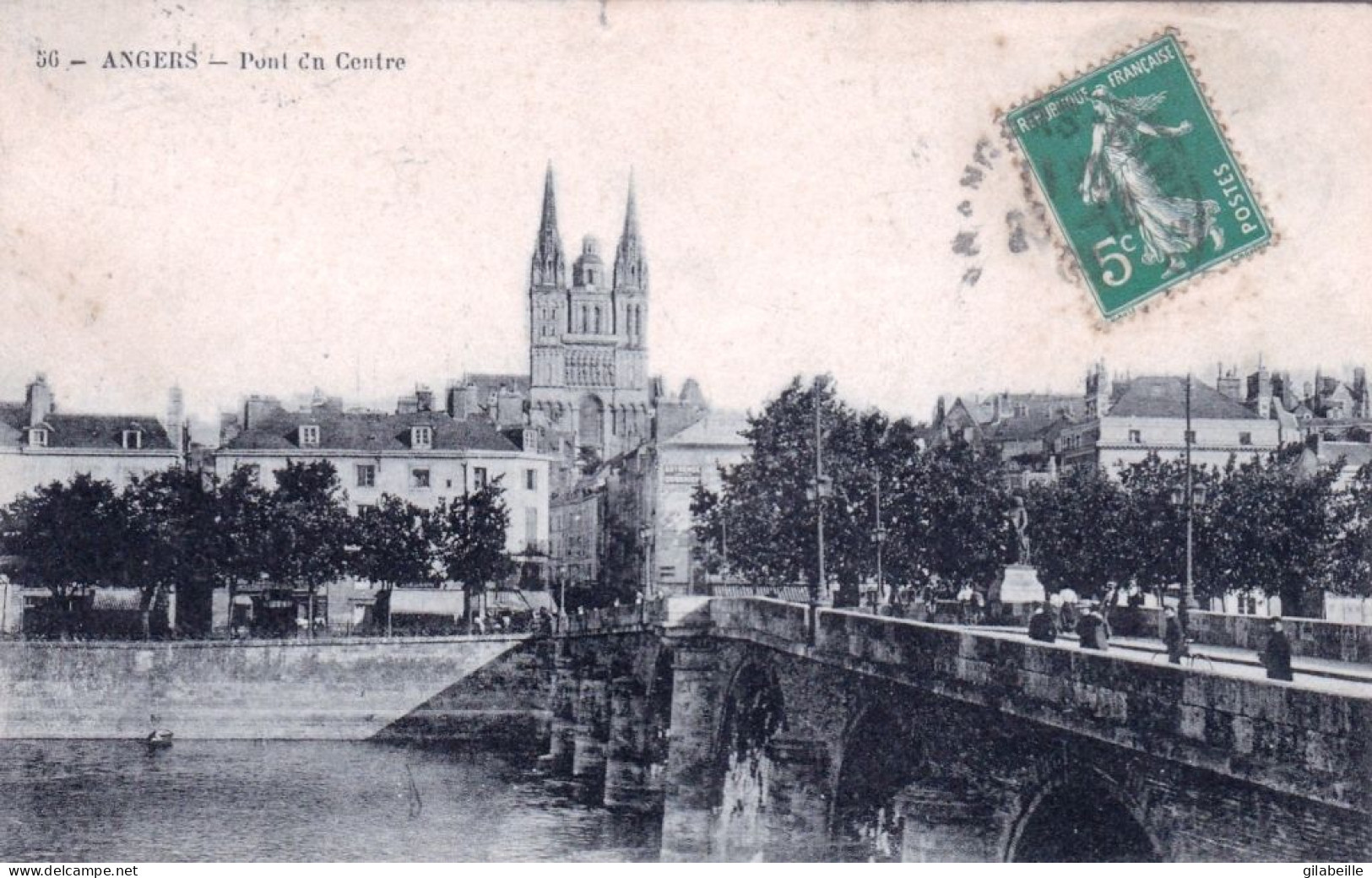 49 - Maine Et Loire -  ANGERS - Pont Du Centre - Angers