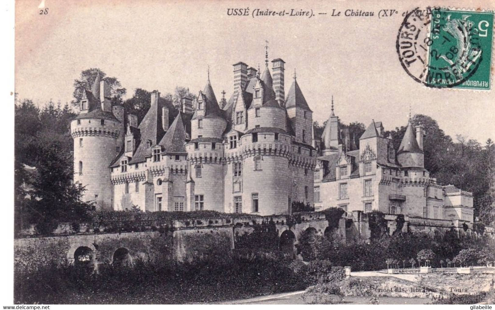 37 - Indre Et Loire - USSE - Le Chateau - Altri & Non Classificati