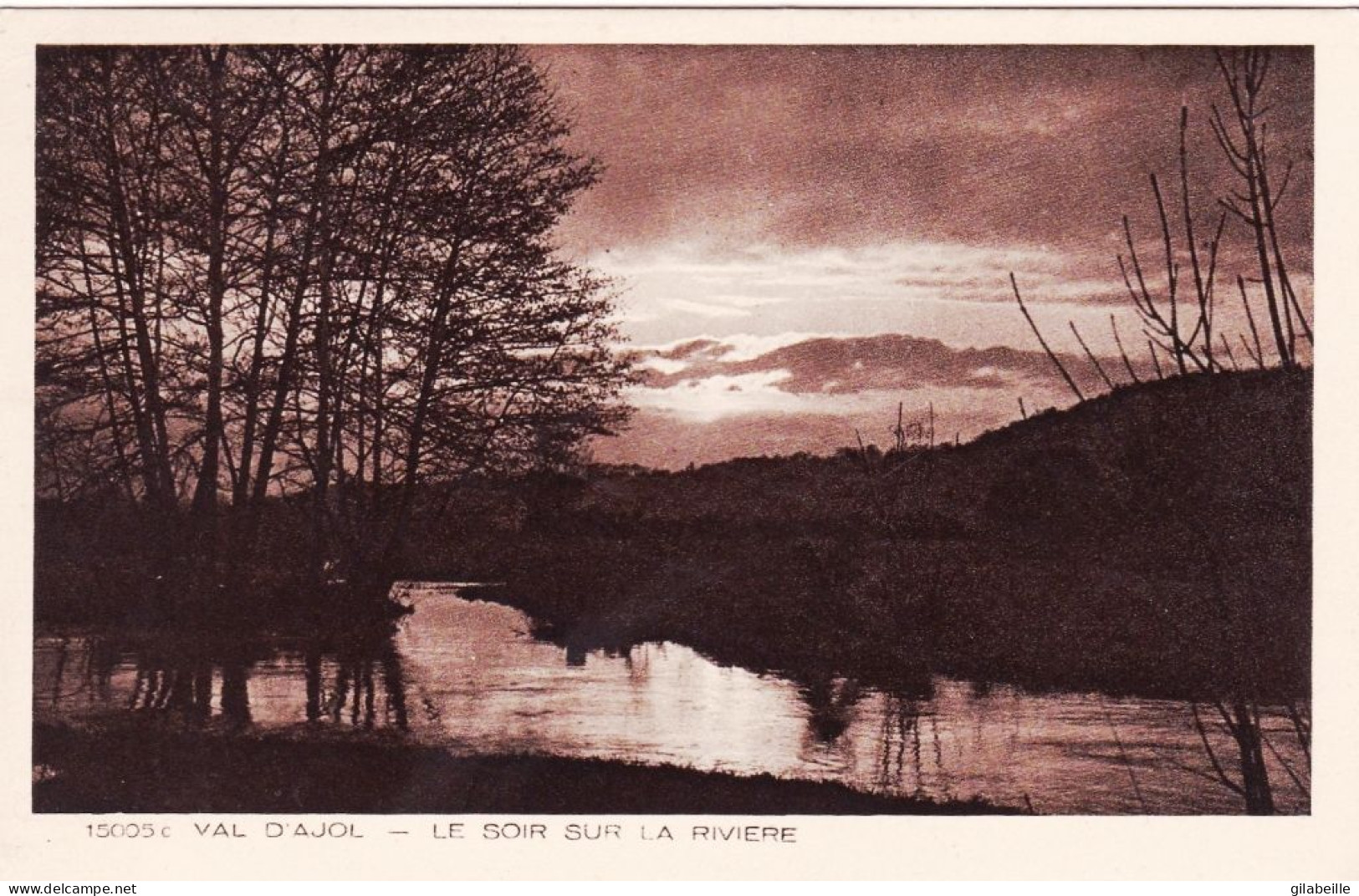 88 - Vosges -  VAL D AJOL -  Le Soir Sur La Riviere - Sonstige & Ohne Zuordnung