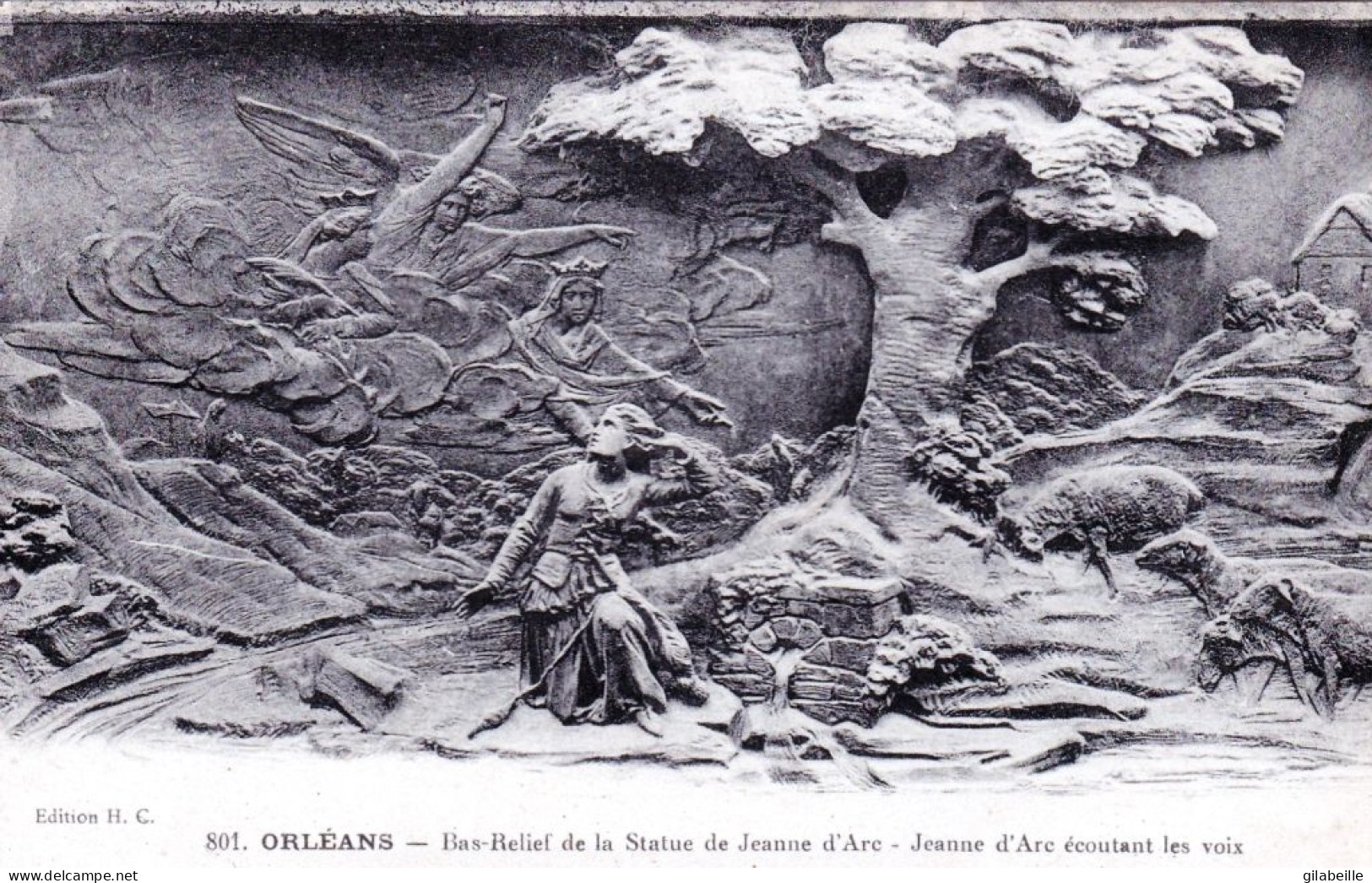 45 - Loiret - ORLEANS - Bas Relief De La Statue De Jeanne D Arc - Orleans