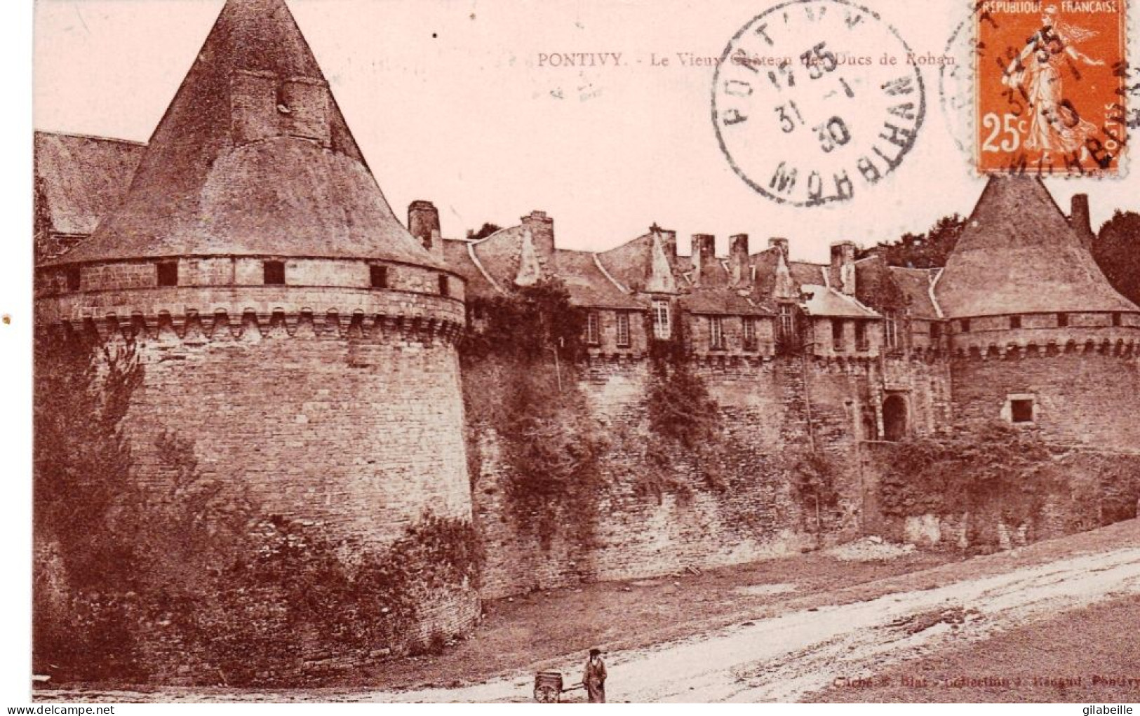 56 - Morbihan - PONTIVY -  Le Vieux Chateau Des Ducs De Rohan - Pontivy