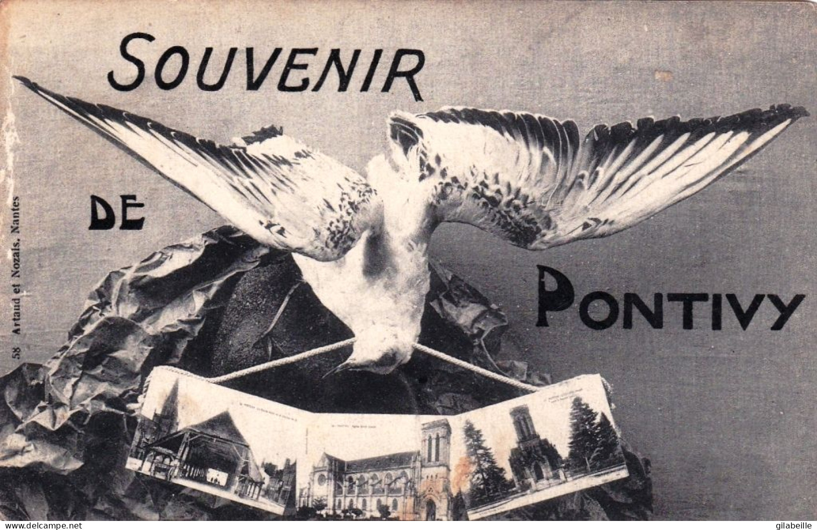 56 - Morbihan - Souvenir De PONTIVY - Pontivy
