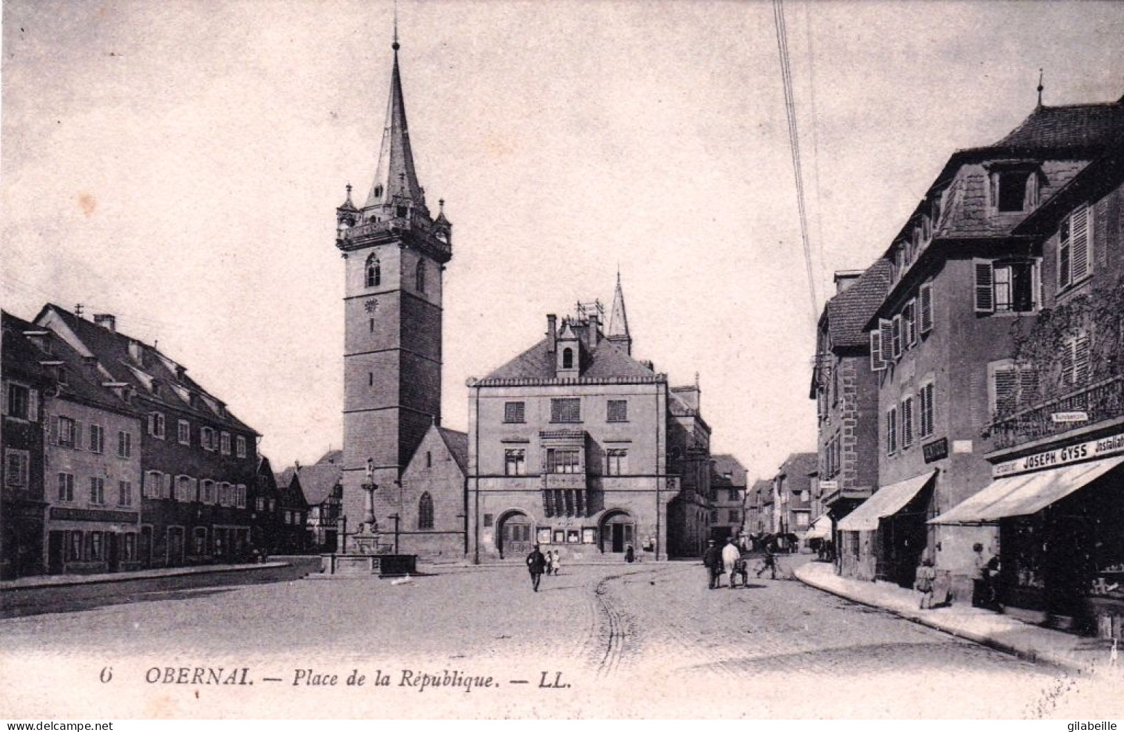 67 - Bas Rhin -  OBERNAI - Place De La Republique - Obernai