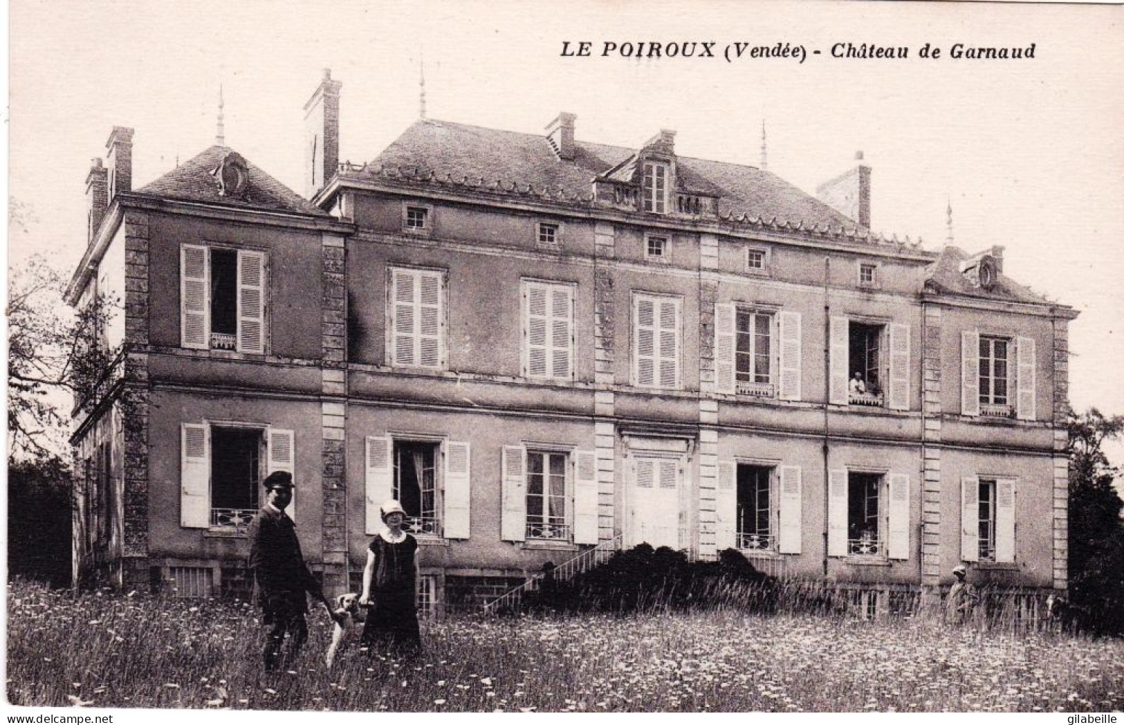 85 - Vendée -  LE POIROUX - Chateau De Garnaud - Sonstige & Ohne Zuordnung