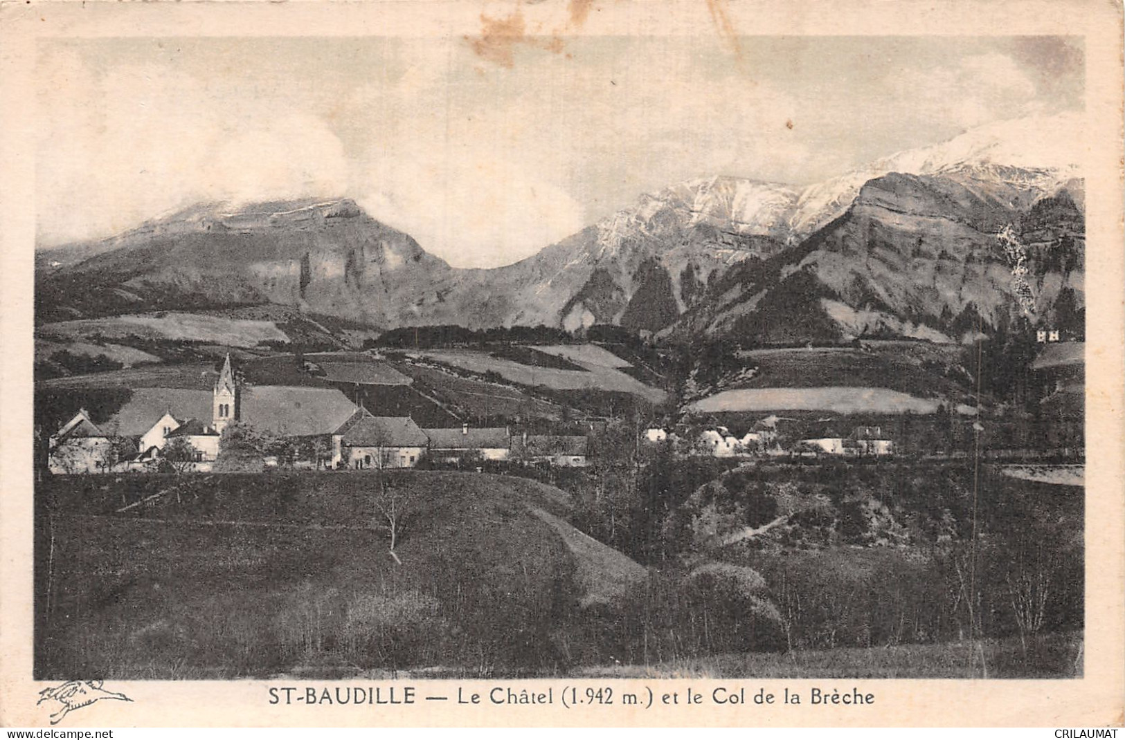 38-SAINT BAUDILLE-N°5138-C/0097 - Autres & Non Classés