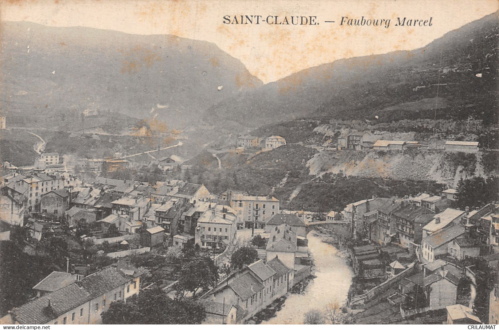 39-SAINT CLAUDE FAUBOURG MARCEL-N°5138-C/0053 - Saint Claude