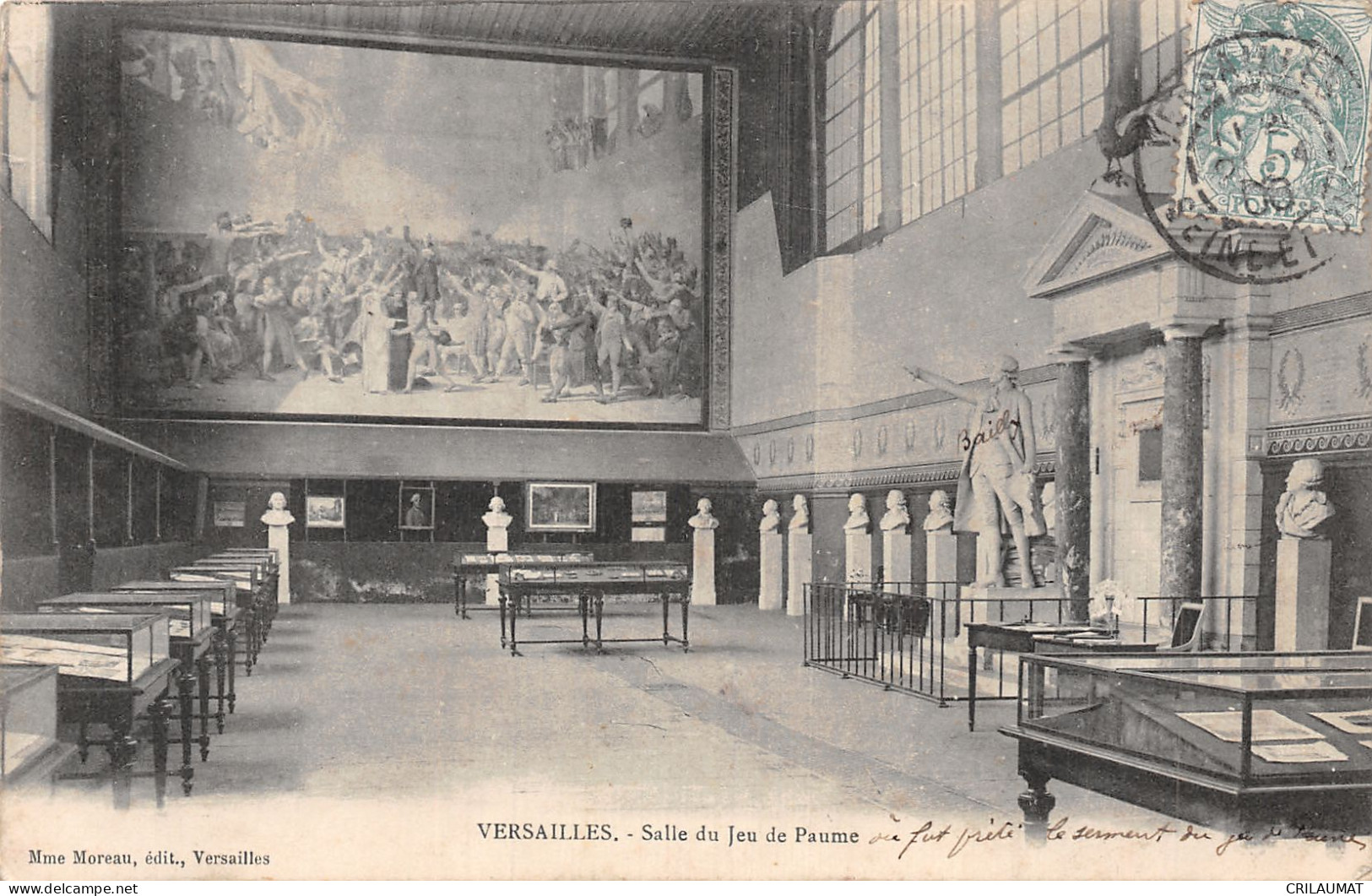 78-VERSAILLES SALLE DU JEU DE PAUME-N°5138-B/0311 - Versailles (Kasteel)