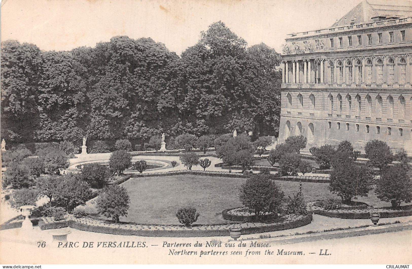 78-VERSAILLES LE PARC-N°5138-B/0313 - Versailles (Kasteel)