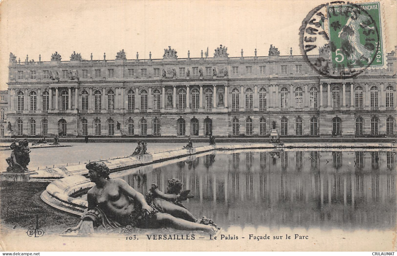 78-VERSAILLES LE PALAIS-N°5138-B/0227 - Versailles (Château)