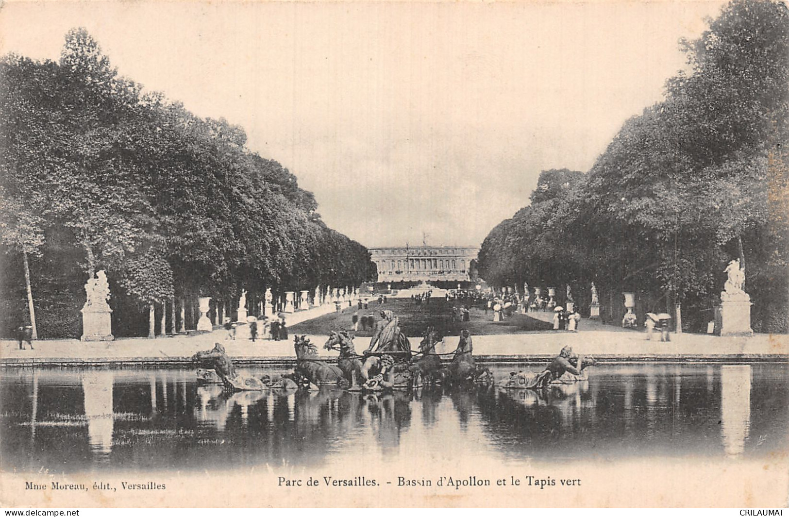 78-VERSAILLES LE PARC BASSIN D APOLLON-N°5138-B/0223 - Versailles (Kasteel)